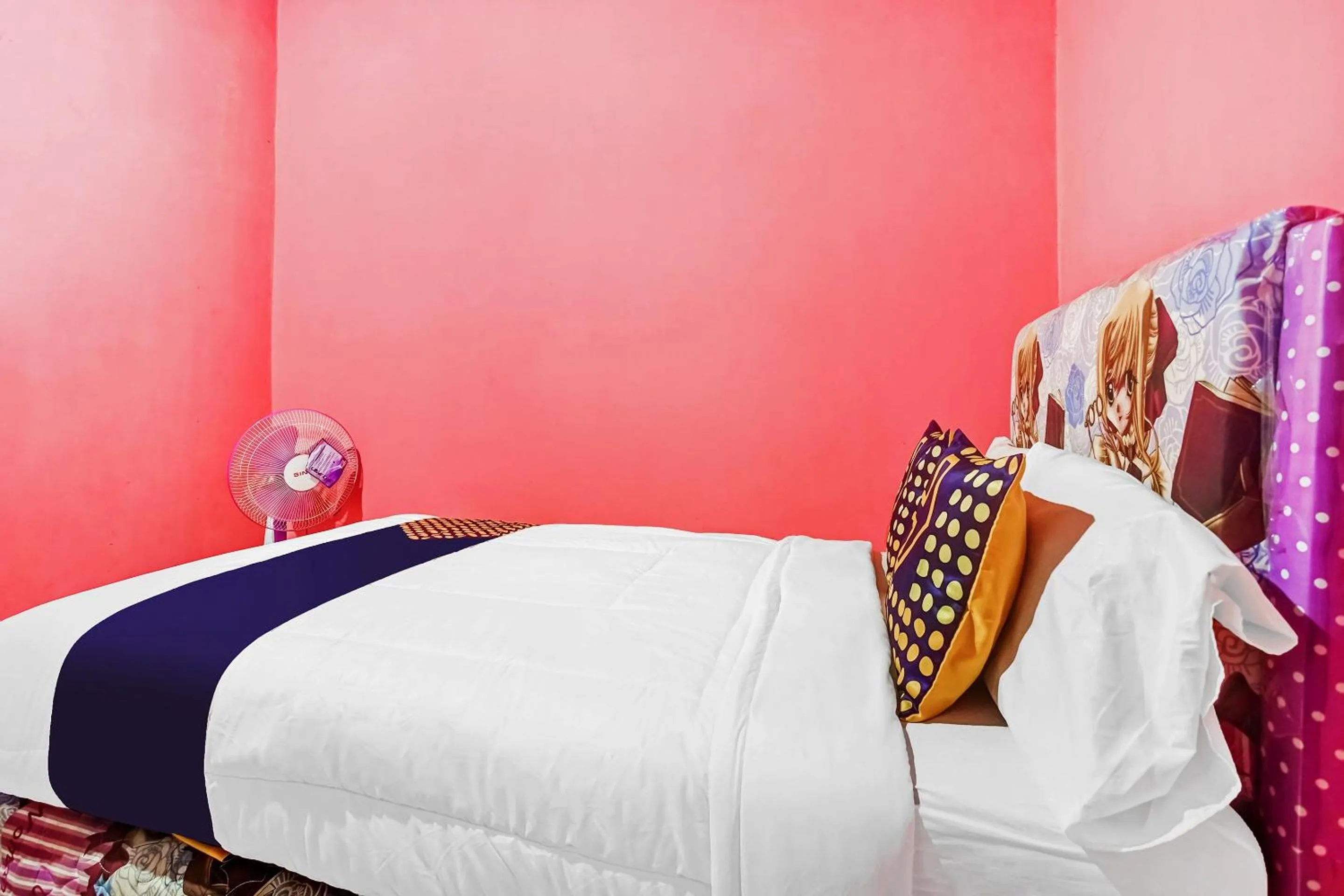 Bedroom in Hotel O Desa Wisata Sumber Agung Syariah