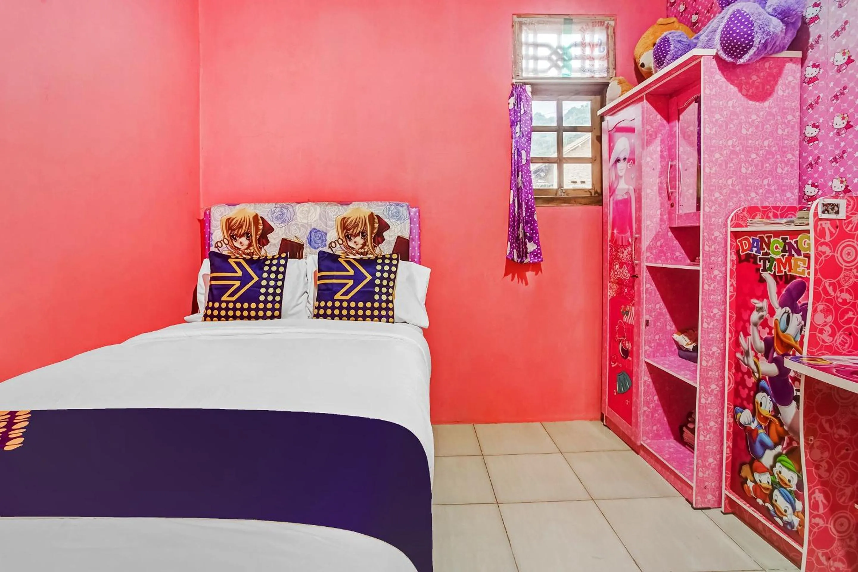 Bedroom in Hotel O Desa Wisata Sumber Agung Syariah