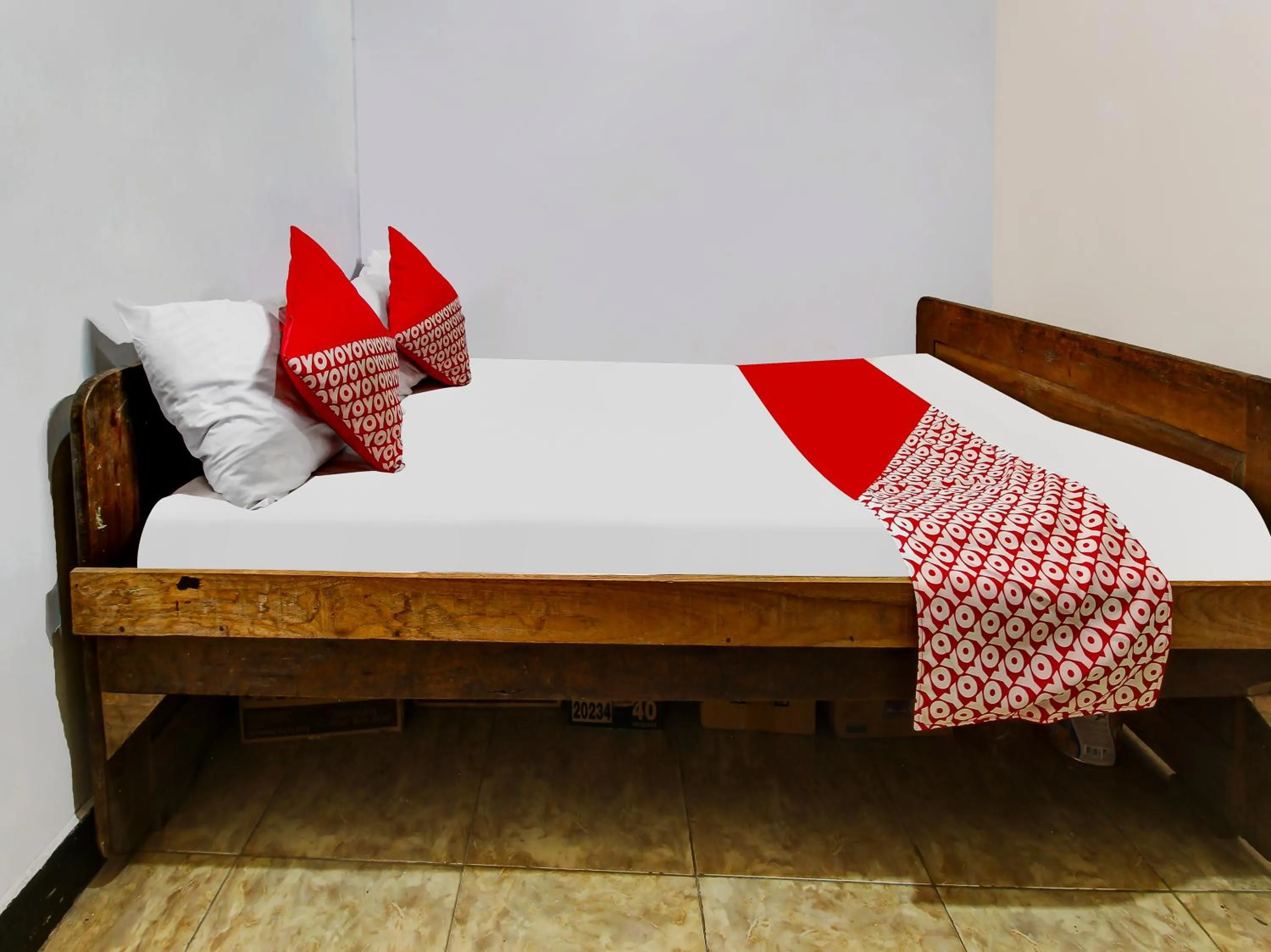 Bed in Hotel O Desa Wisata Tebing Lingga