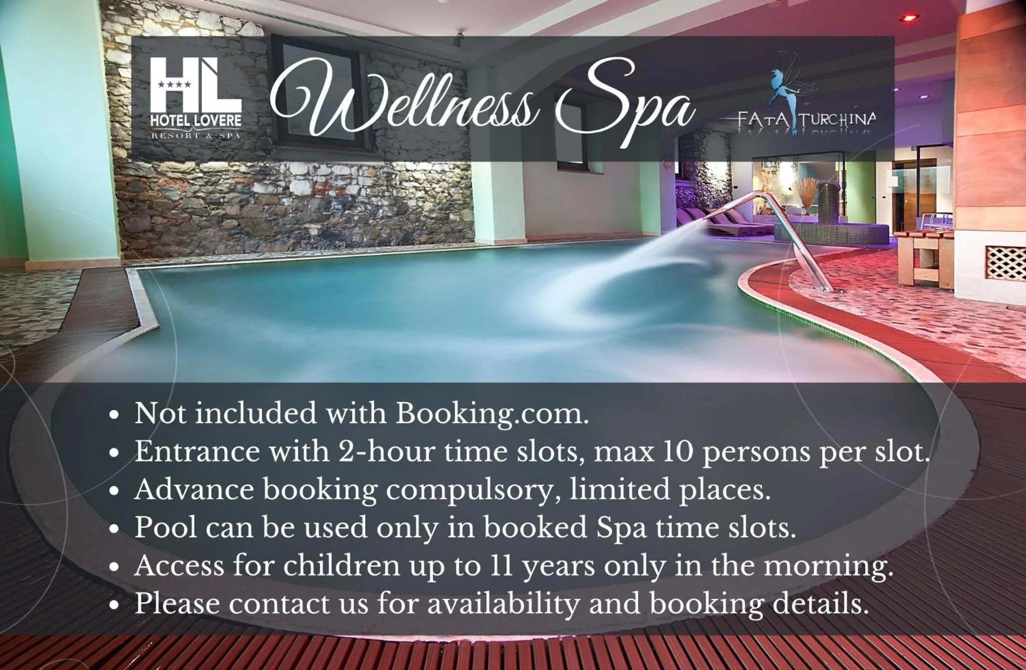 Sauna in Hotel Lovere Resort & Spa