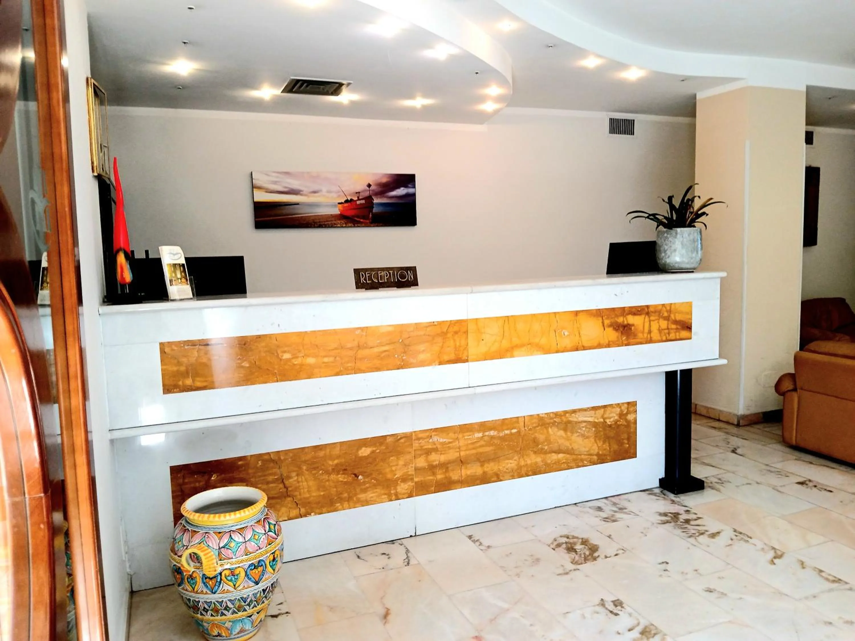 Living room in Hotel Albatros