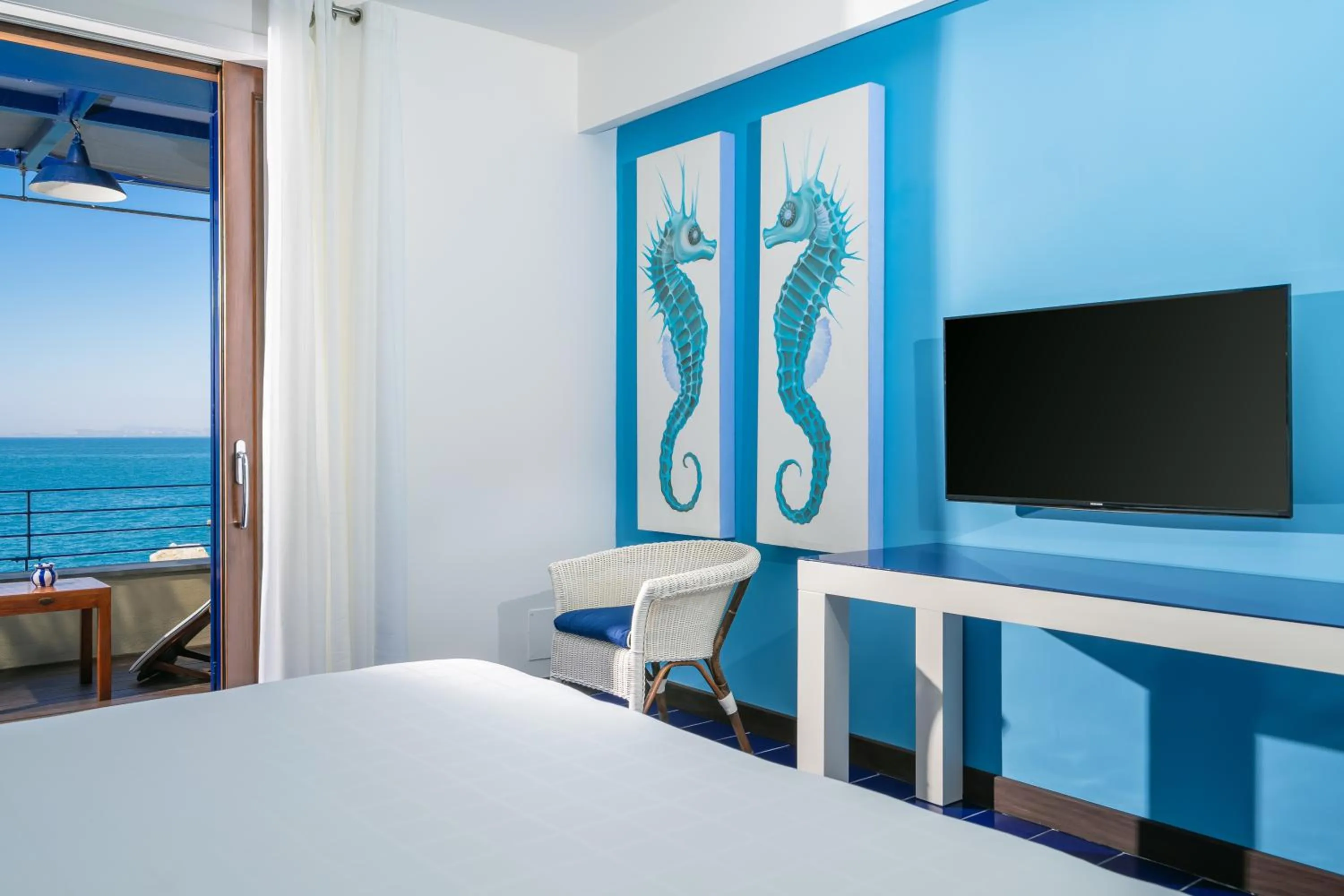 View (from property/room), Bed in Capo la Gala Hotel&Wellness