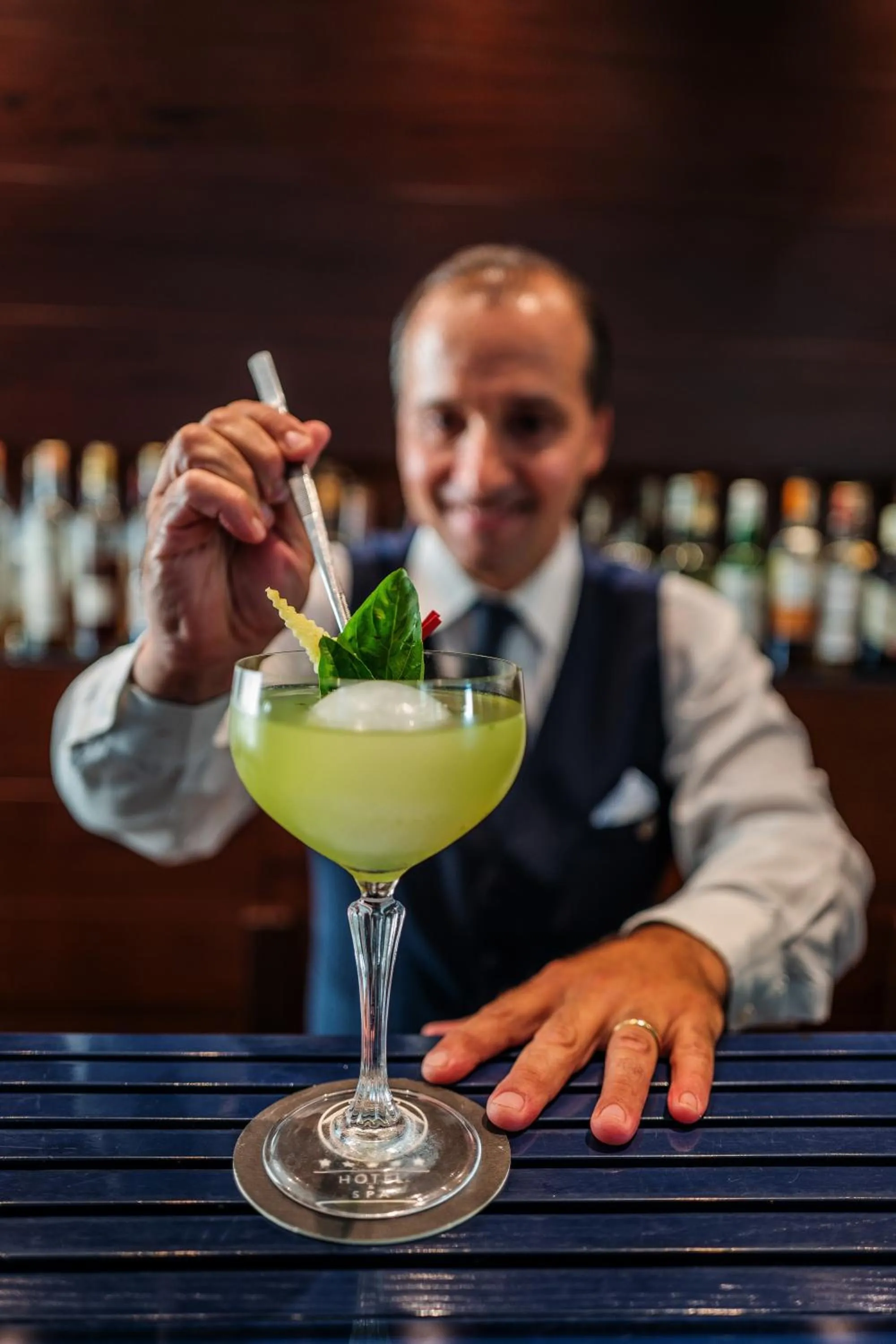 Lounge or bar in Capo la Gala Hotel&Wellness