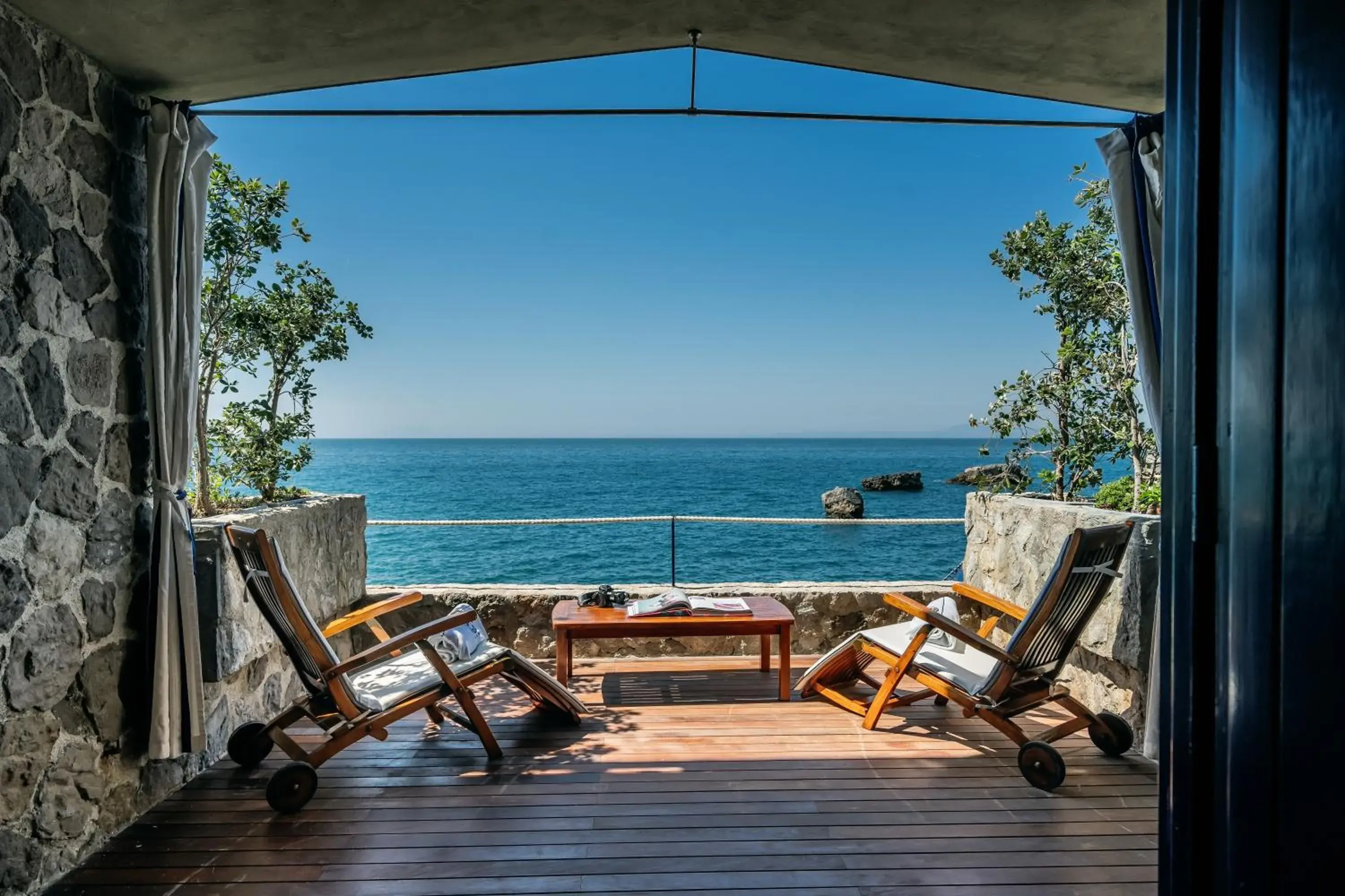 Superior Double Room with Terrace in Capo la Gala Hotel&Wellness Superior Double Room with Terrace in Capo la Gala Hotel&Wellness