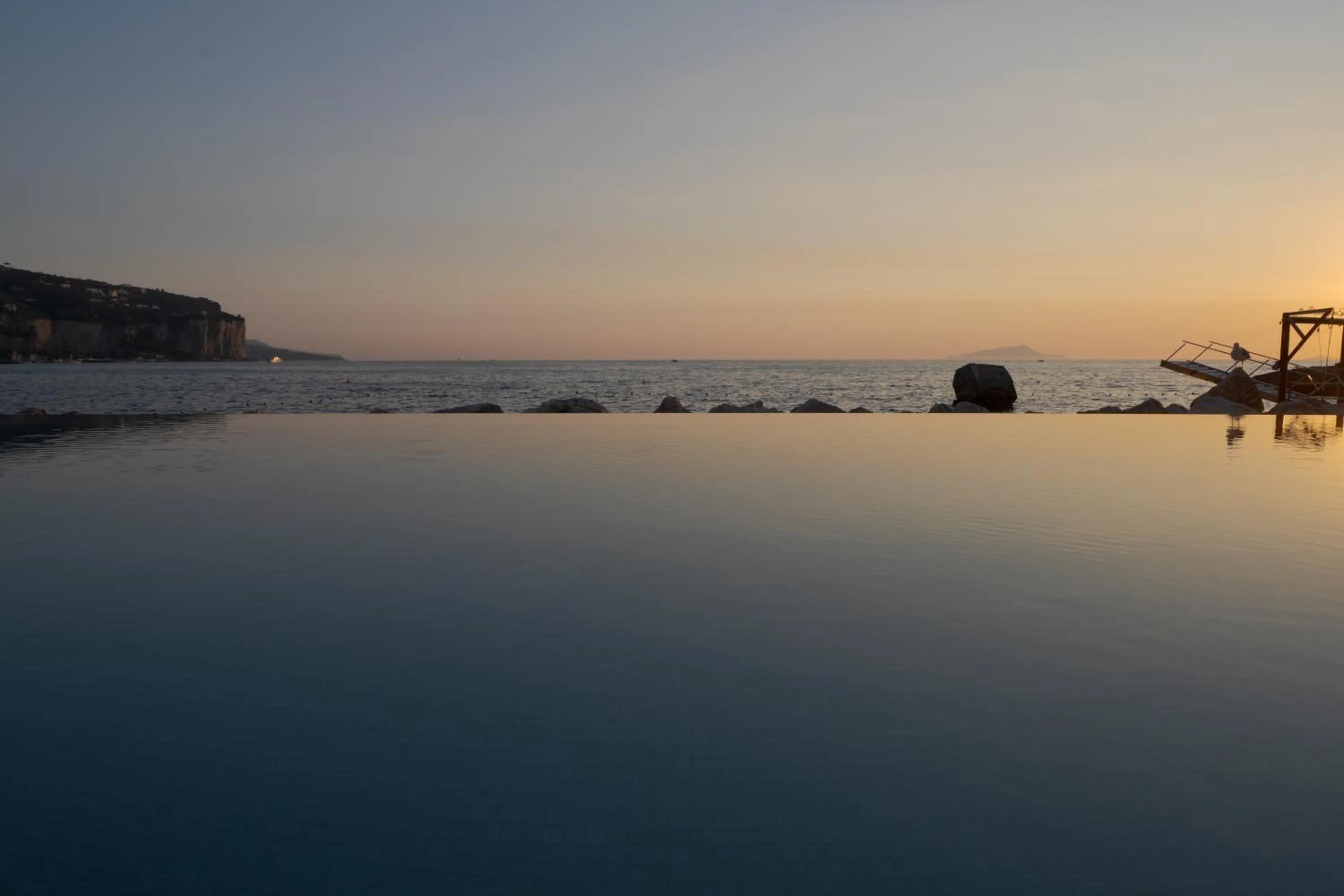 Swimming pool in Capo la Gala Hotel&Wellness