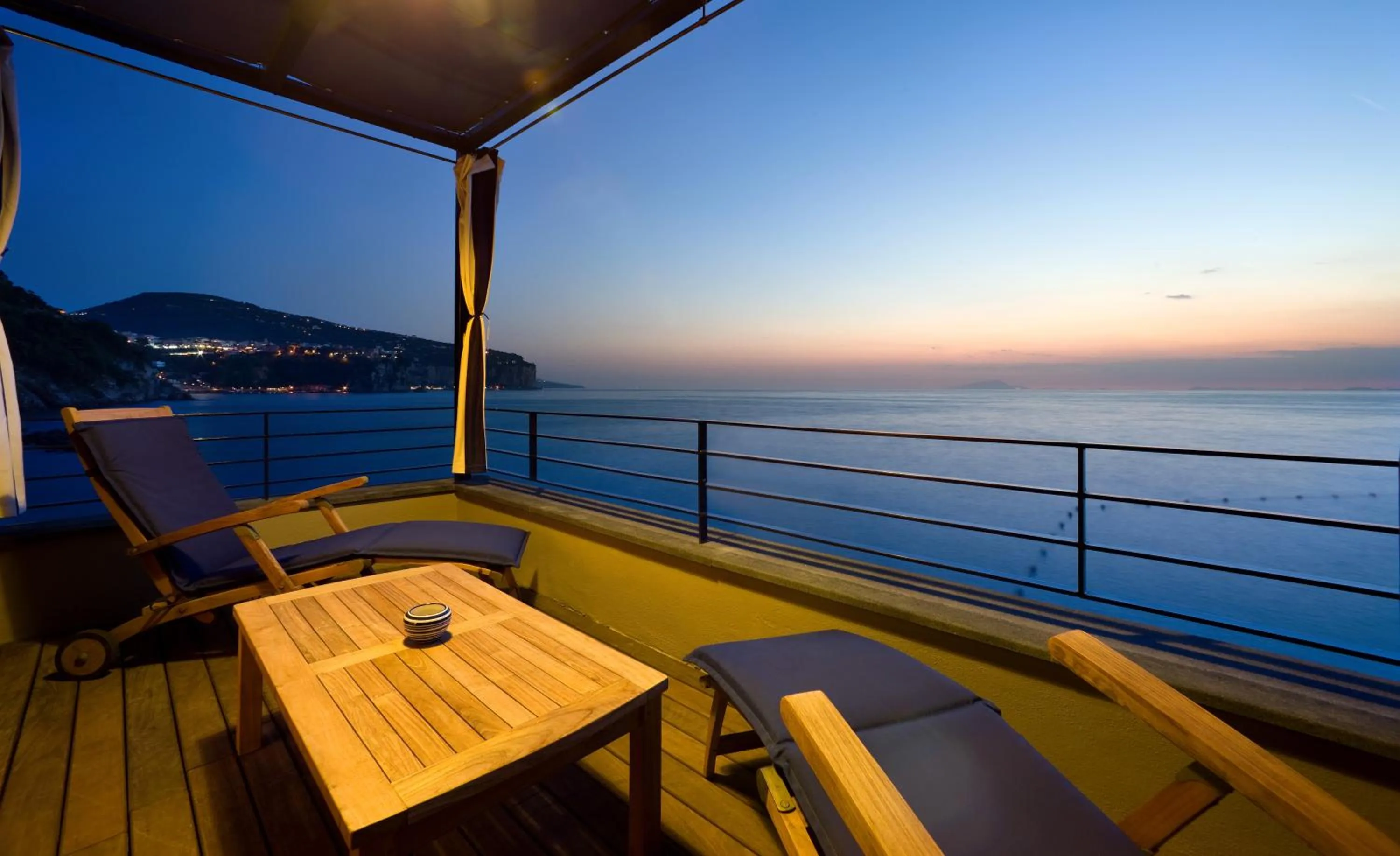 Balcony/Terrace in Capo la Gala Hotel&Wellness