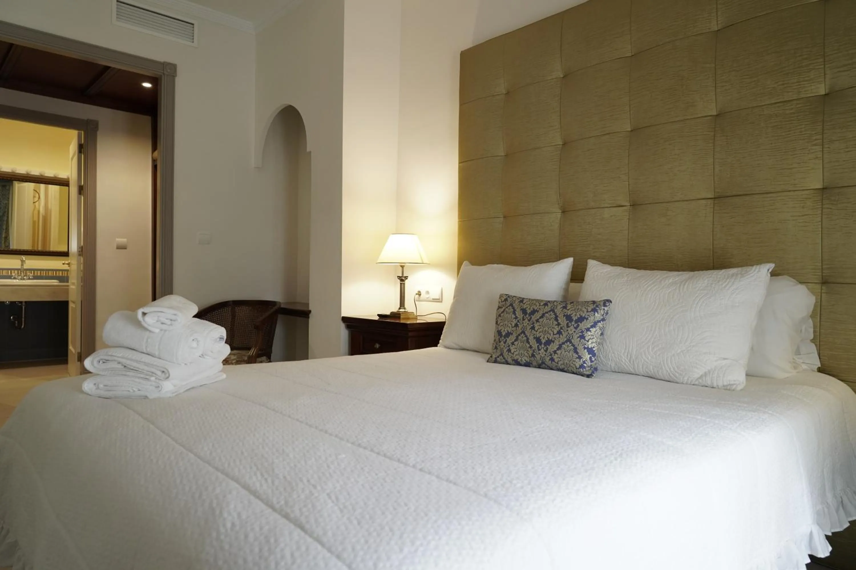 Decorative detail, Bed in Hospedarte Palacete Real