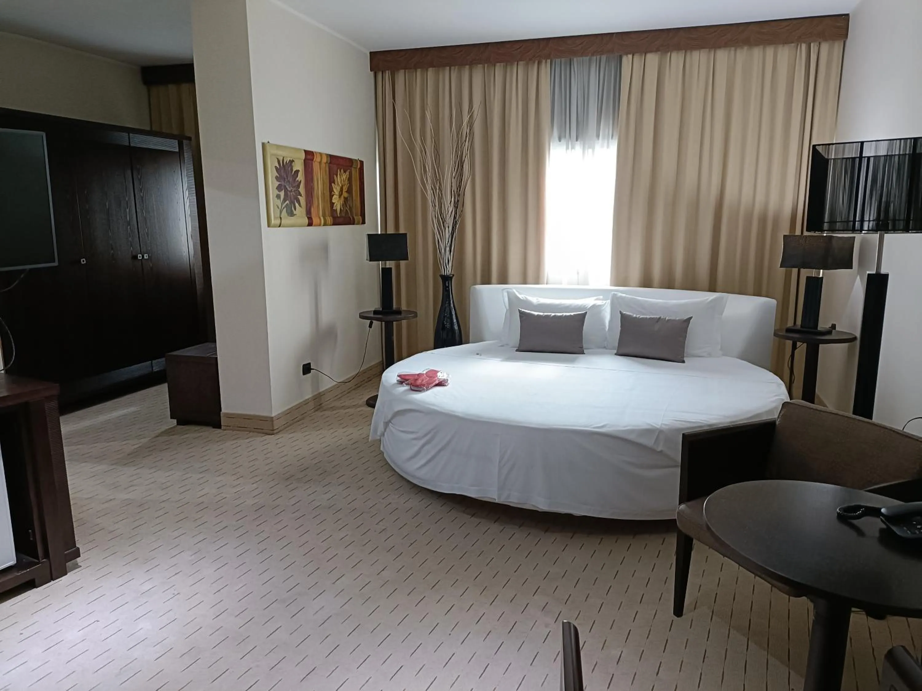 Bed in Green Hotel Ninfa