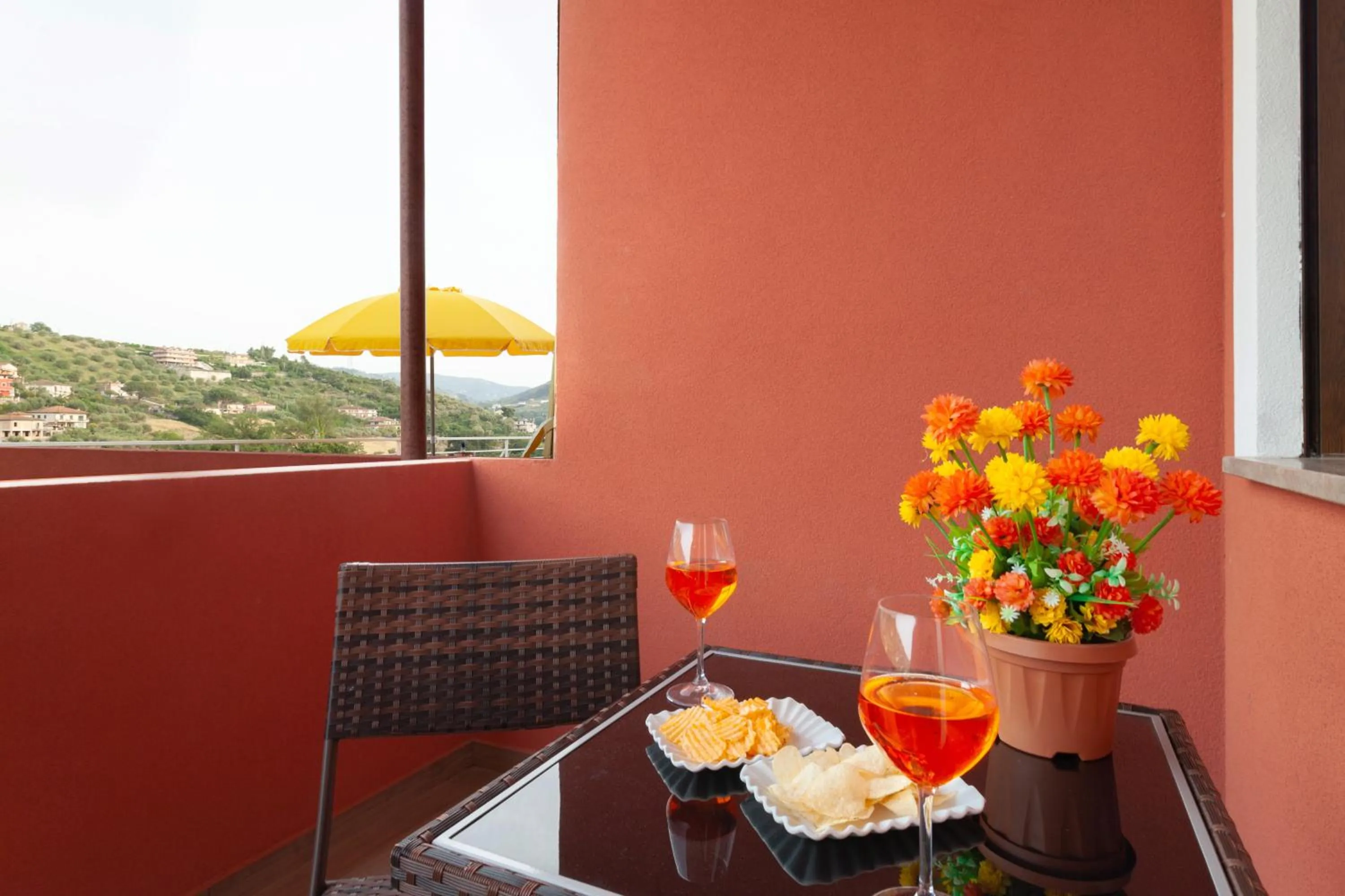 View (from property/room) in RivaMare - Agropoli