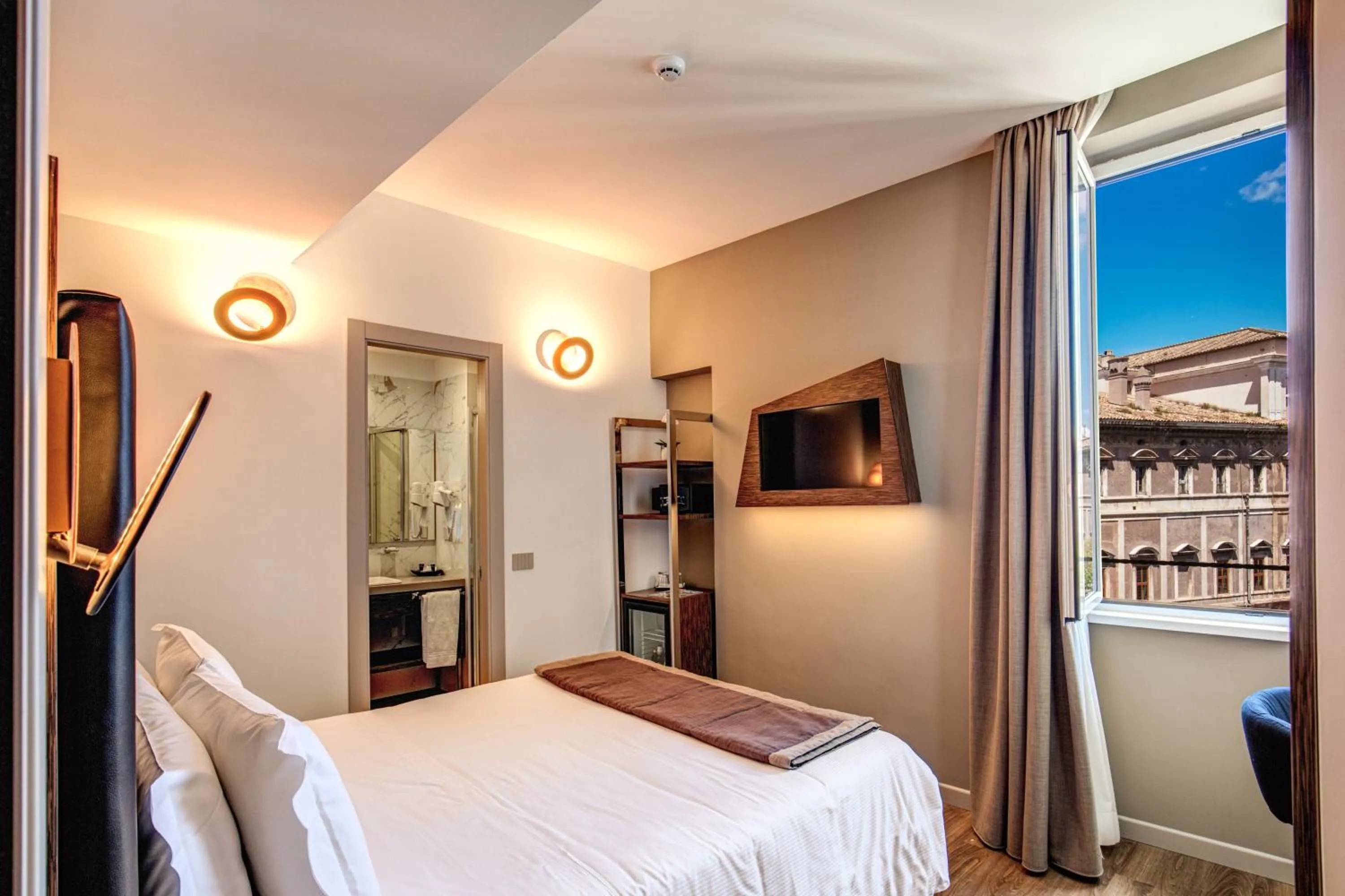 Bedroom, Bed in Al Manthia Hotel - Gruppo Trevi Hotels