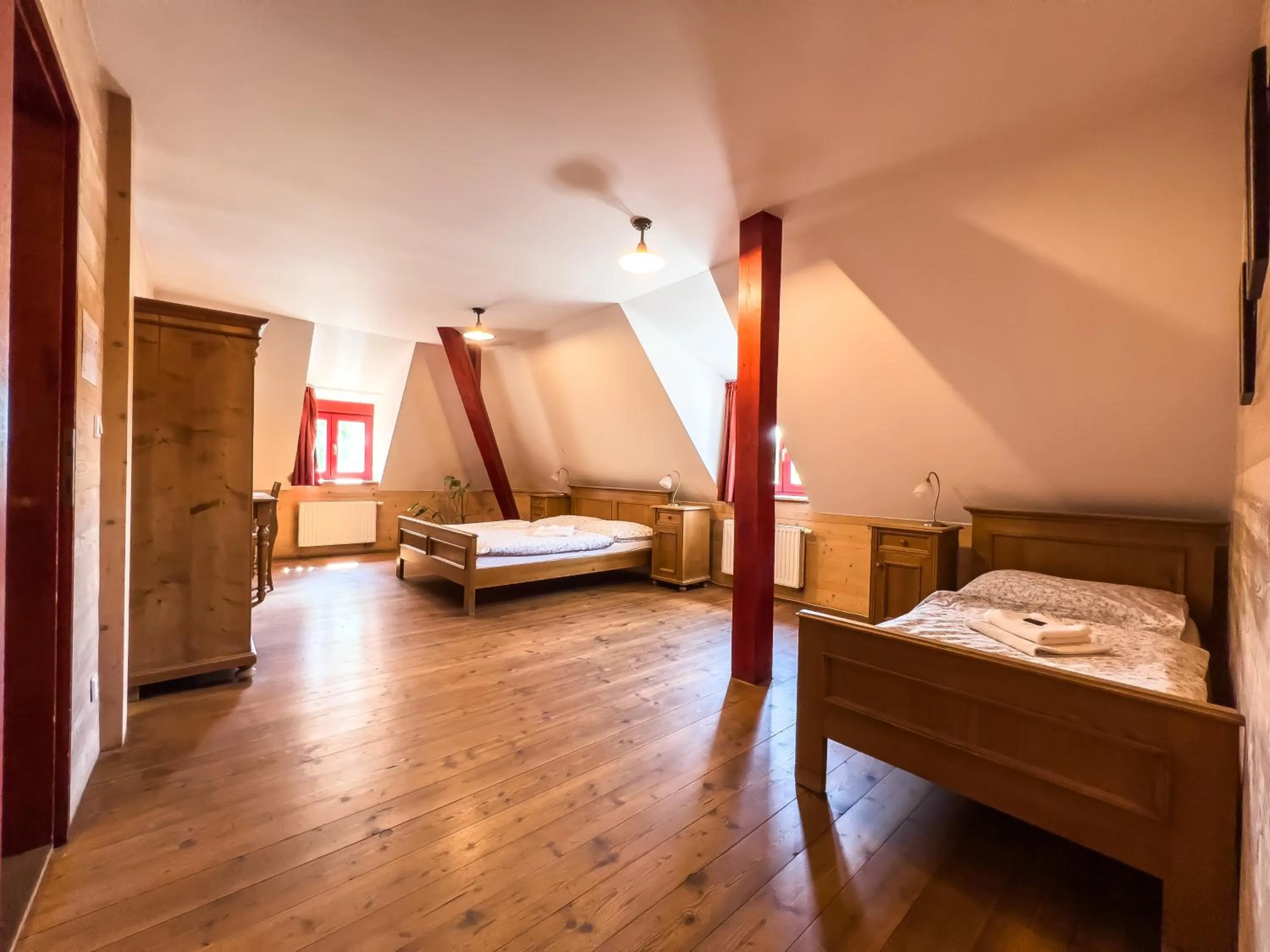 Bed in Pivovarský hotel