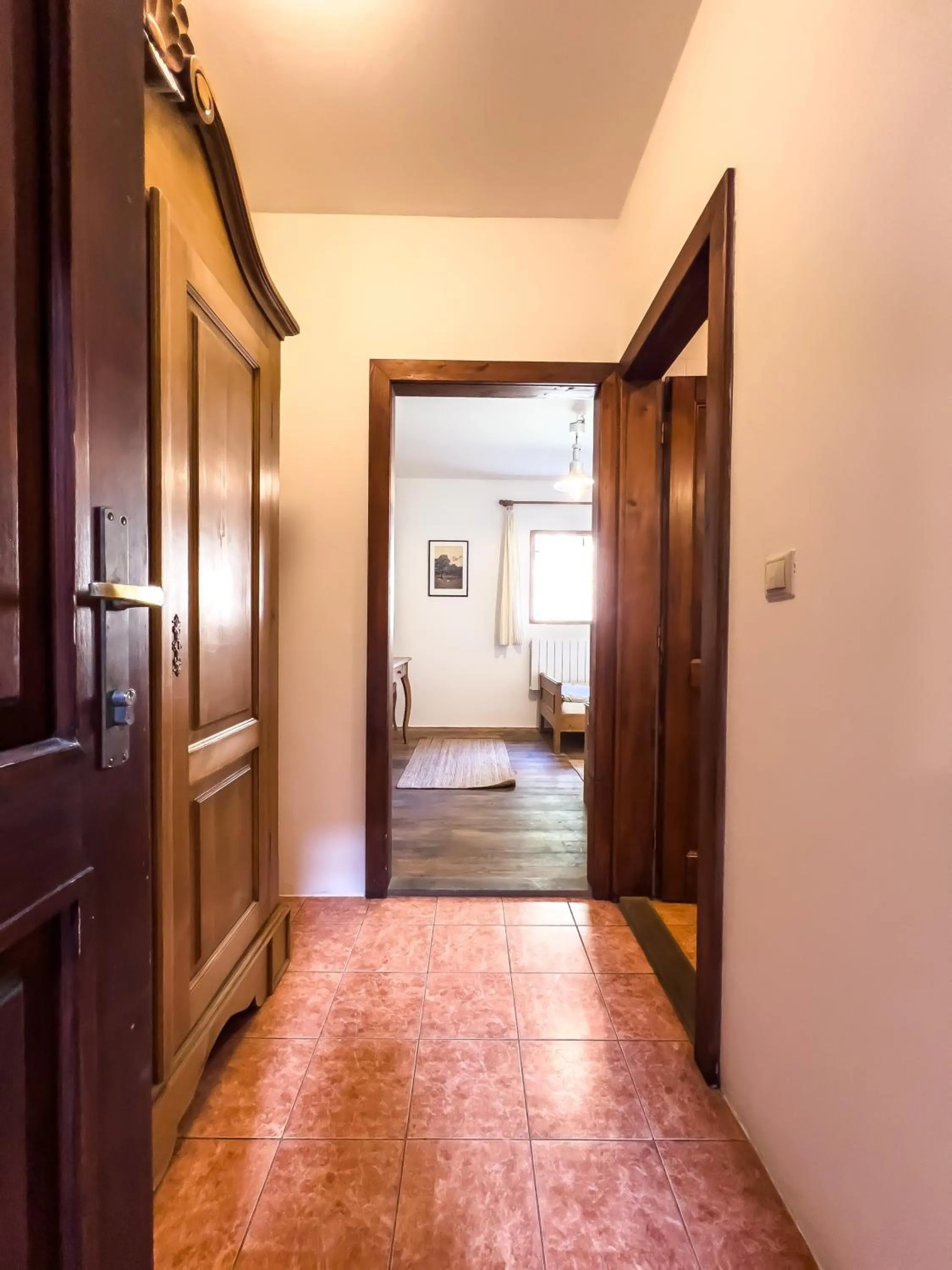 Bed in Pivovarský hotel