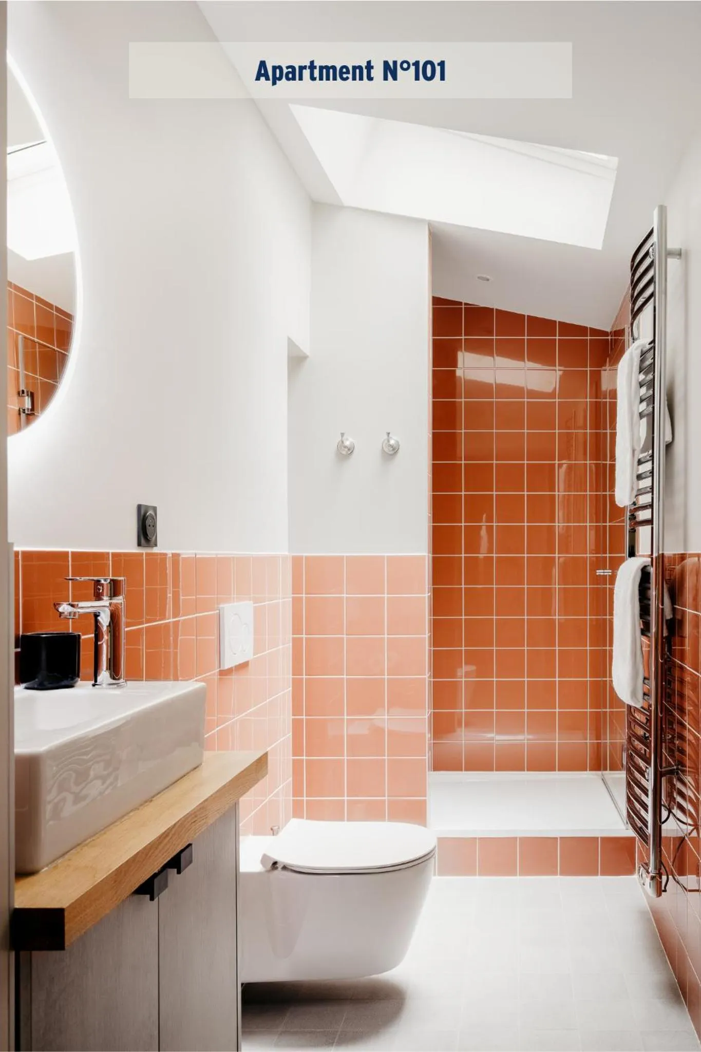 Shower in Edgar Suites Louvre - Jour