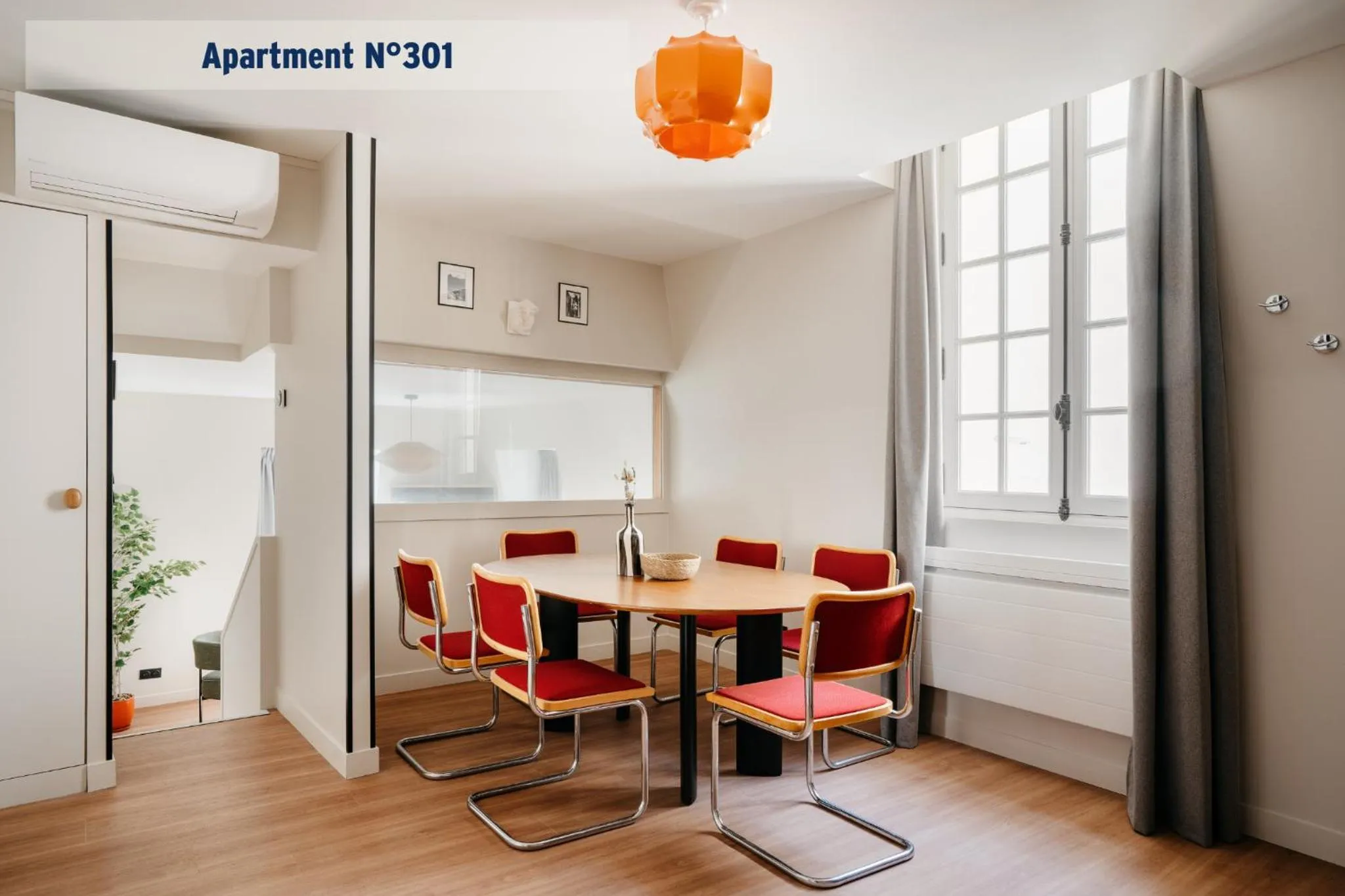 Seating area in Edgar Suites Louvre - Jour