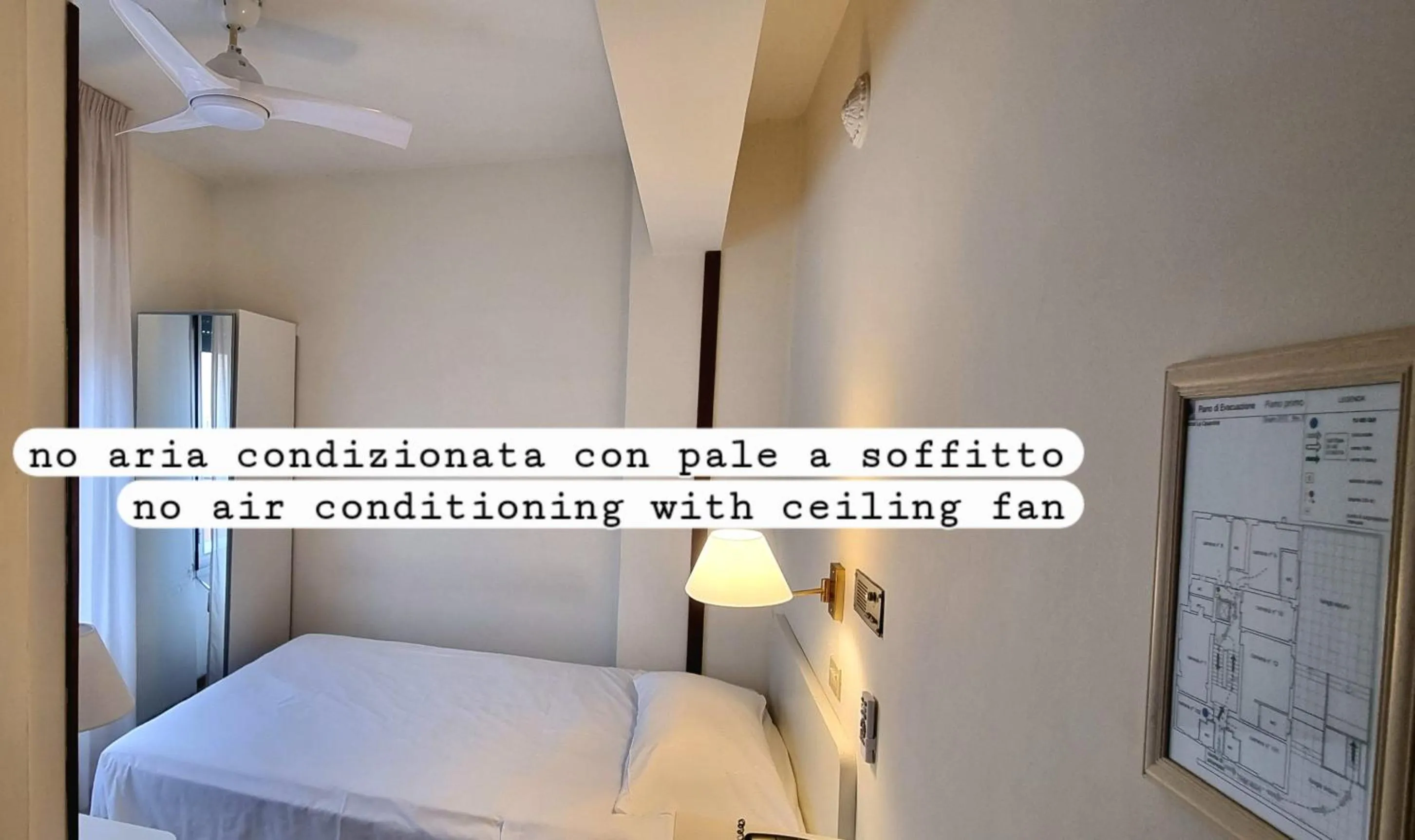 Bed in Hotel La Capannina