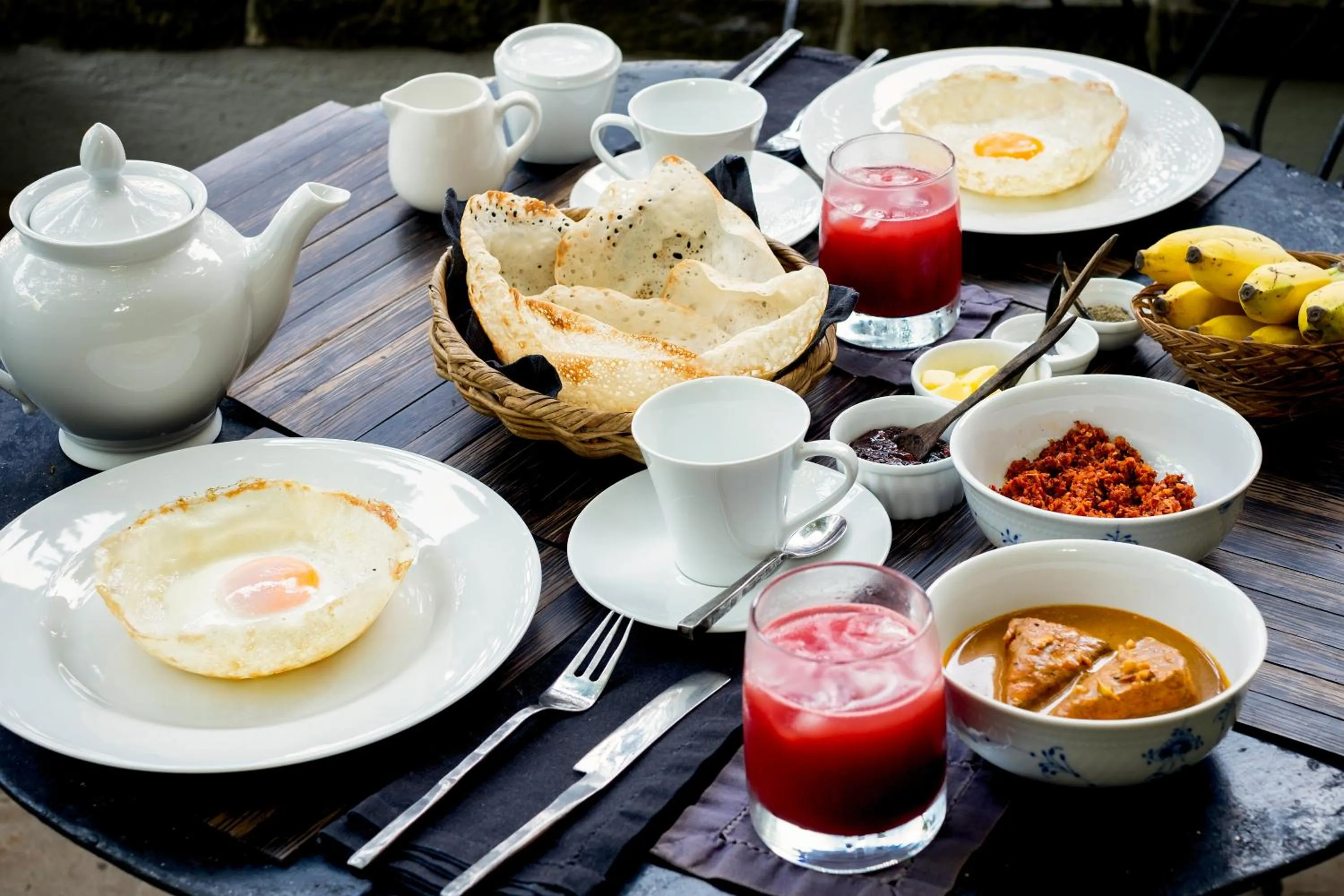 Food close-up in Mount Lodge Boutique Hotel