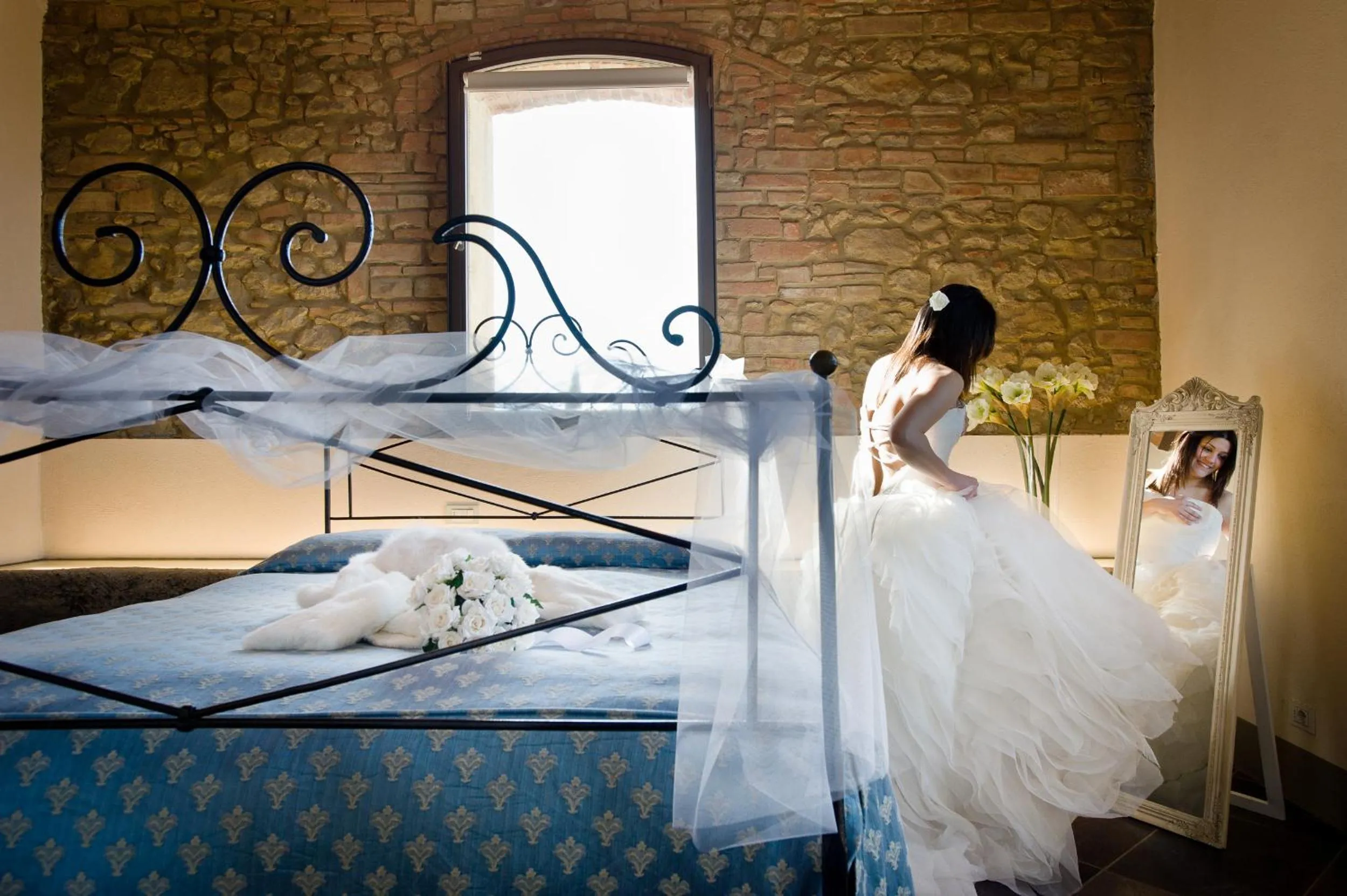 Photo of the whole room, Bed in Poderi Arcangelo
