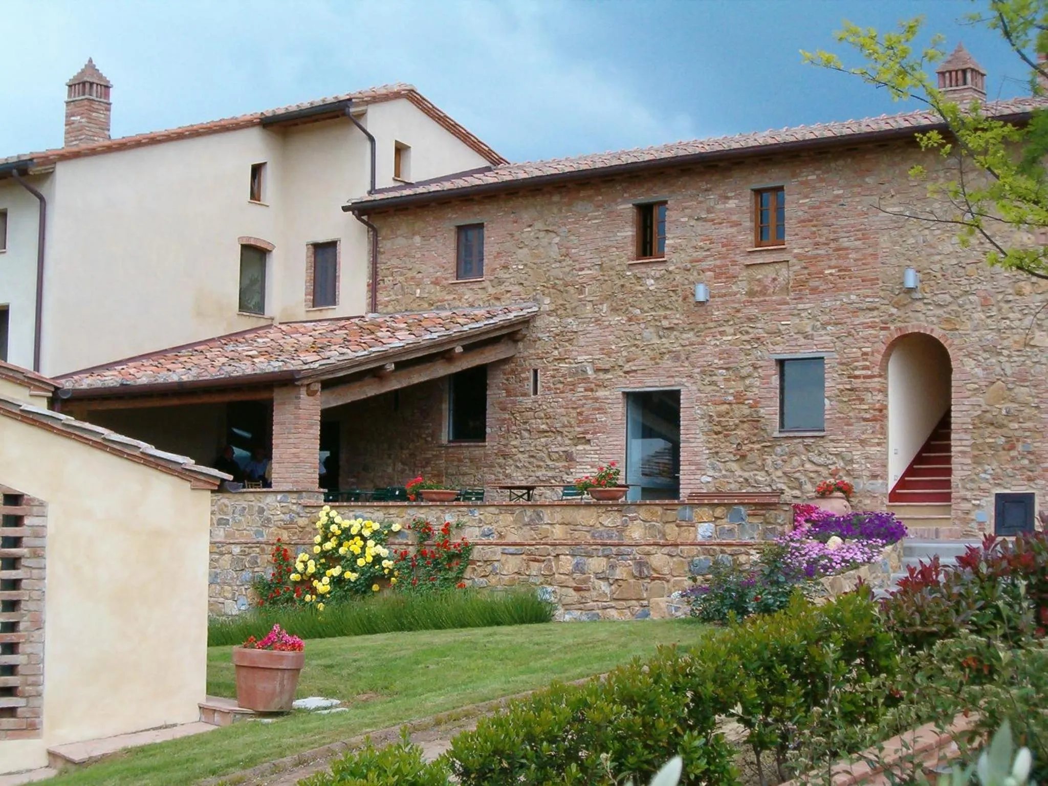 Facade/entrance in Poderi Arcangelo