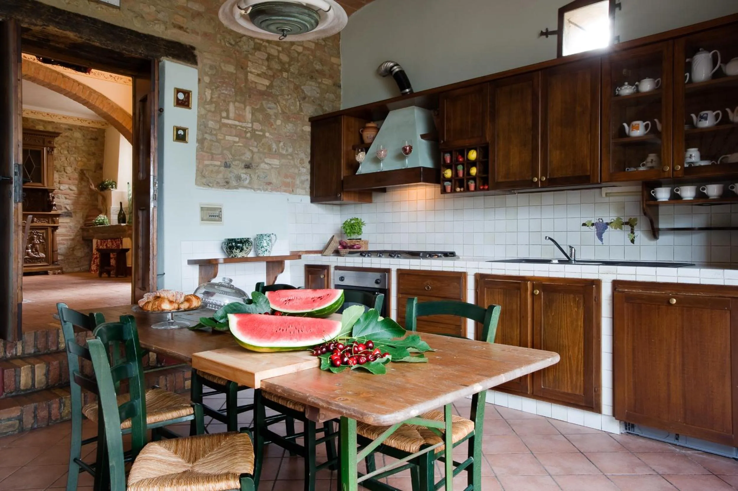 Kitchen or kitchenette in Poderi Arcangelo