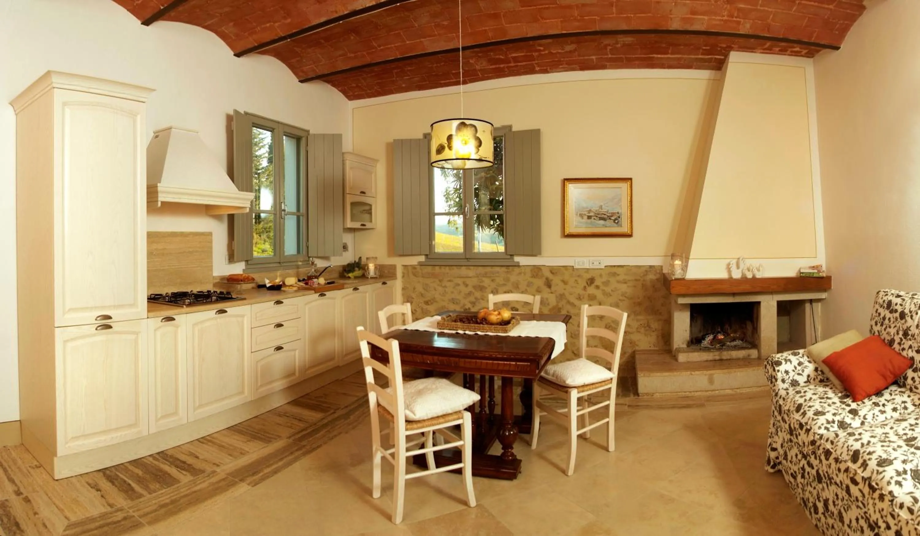 Kitchen or kitchenette in Poderi Arcangelo