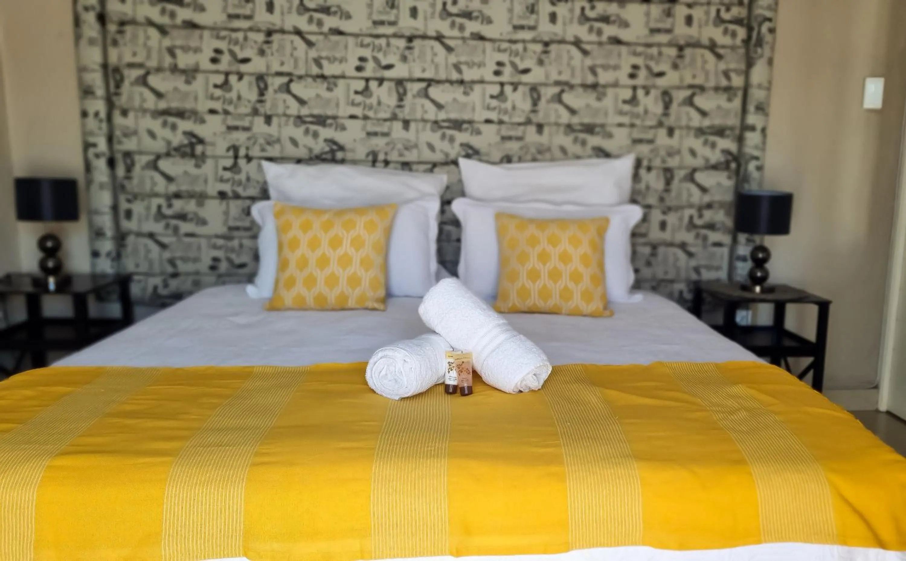 Bed in Black Diamond B&B Guesthouse