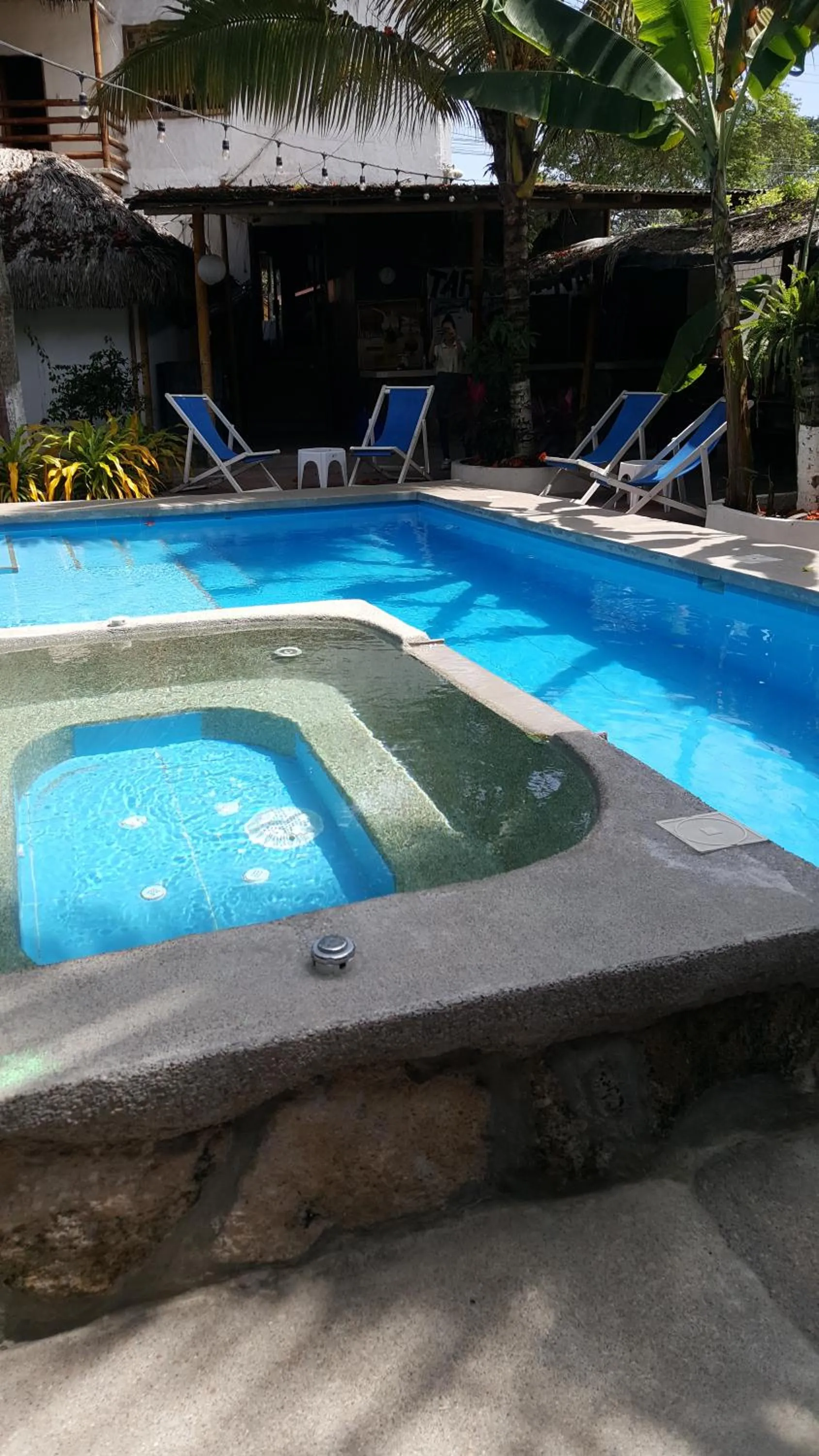 Swimming pool in Hotel Sumpa