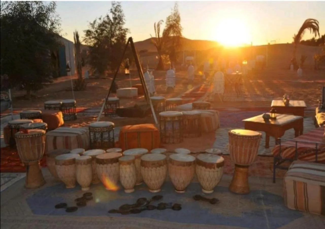 Sunrise in Merzouga experience camping