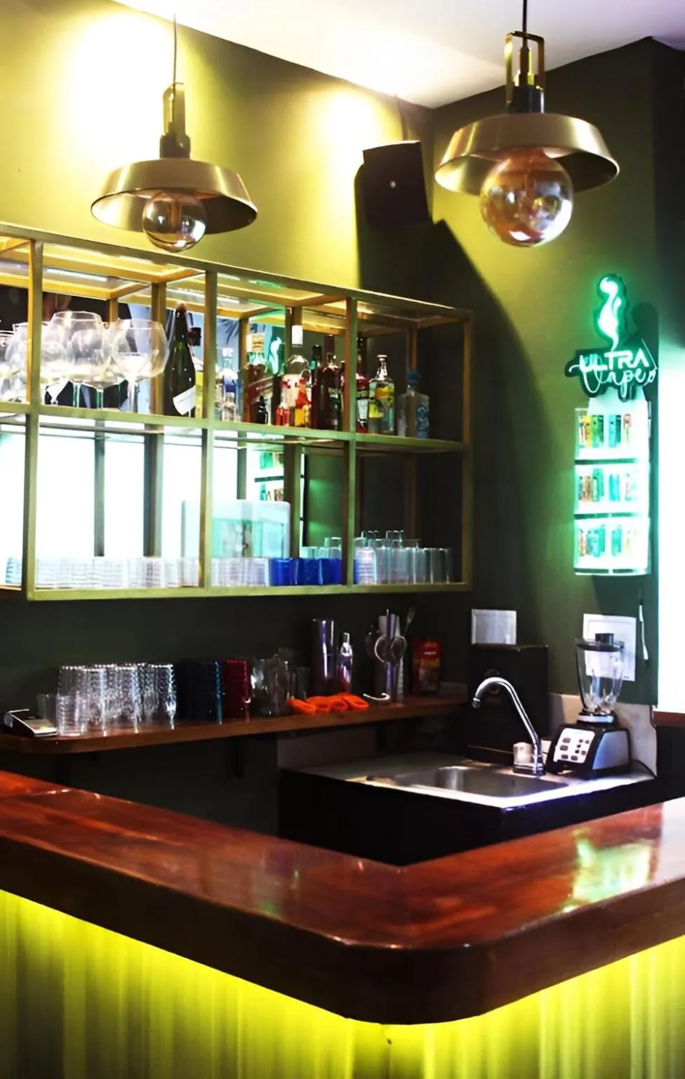 Lounge or bar in Seven Nights Hostel Cartagena