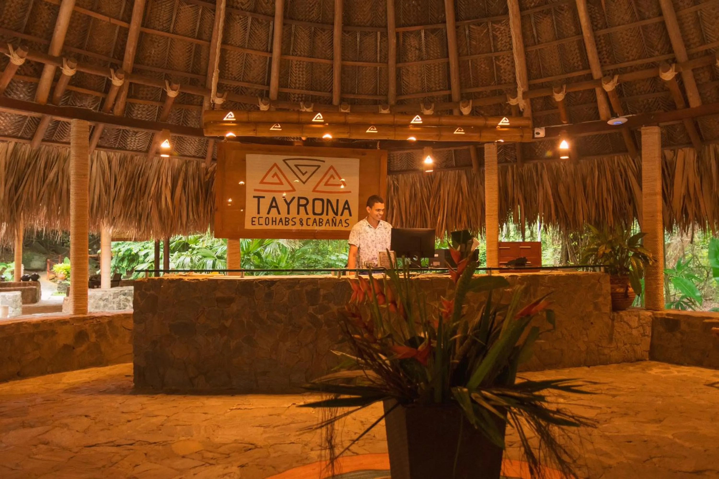 Lobby or reception in Ecohabs Tequendama - Parque Tayrona