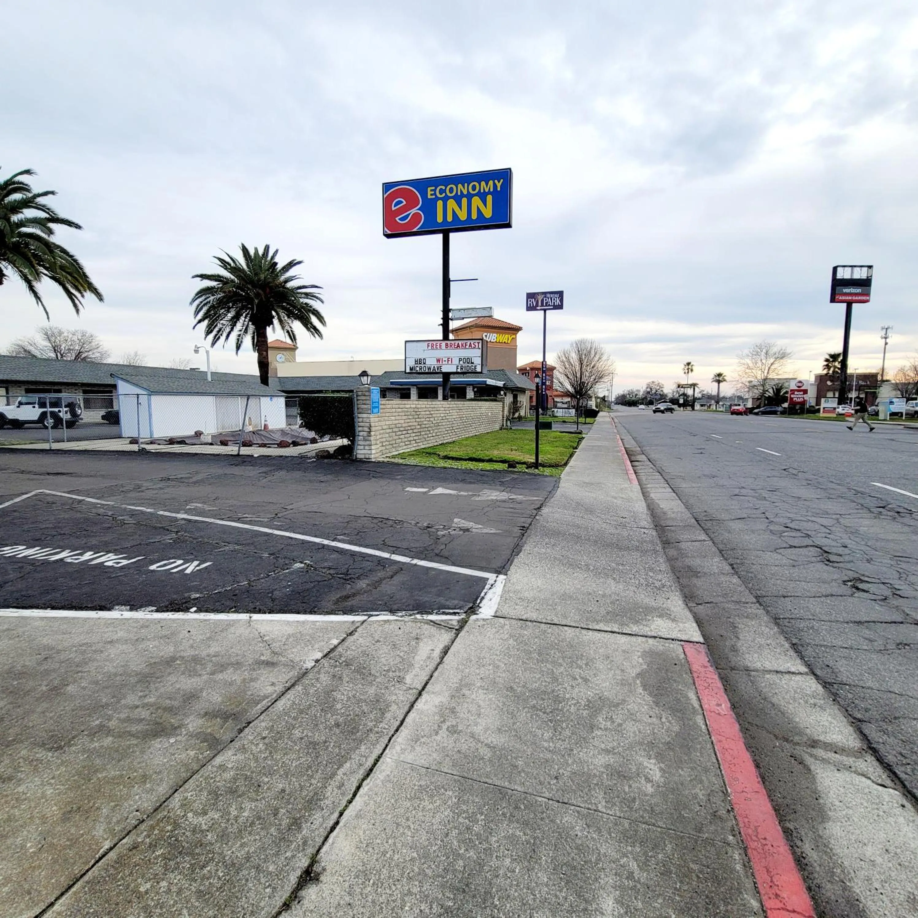 Street view in Economy inn