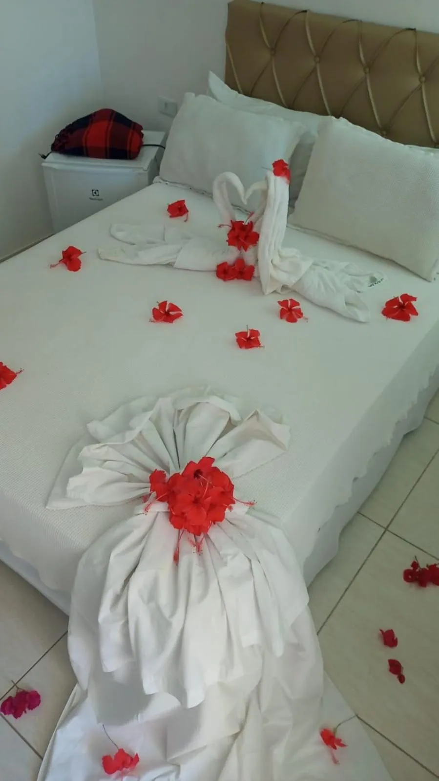 Property building, Bed in Pousada Aconchego do Maraca