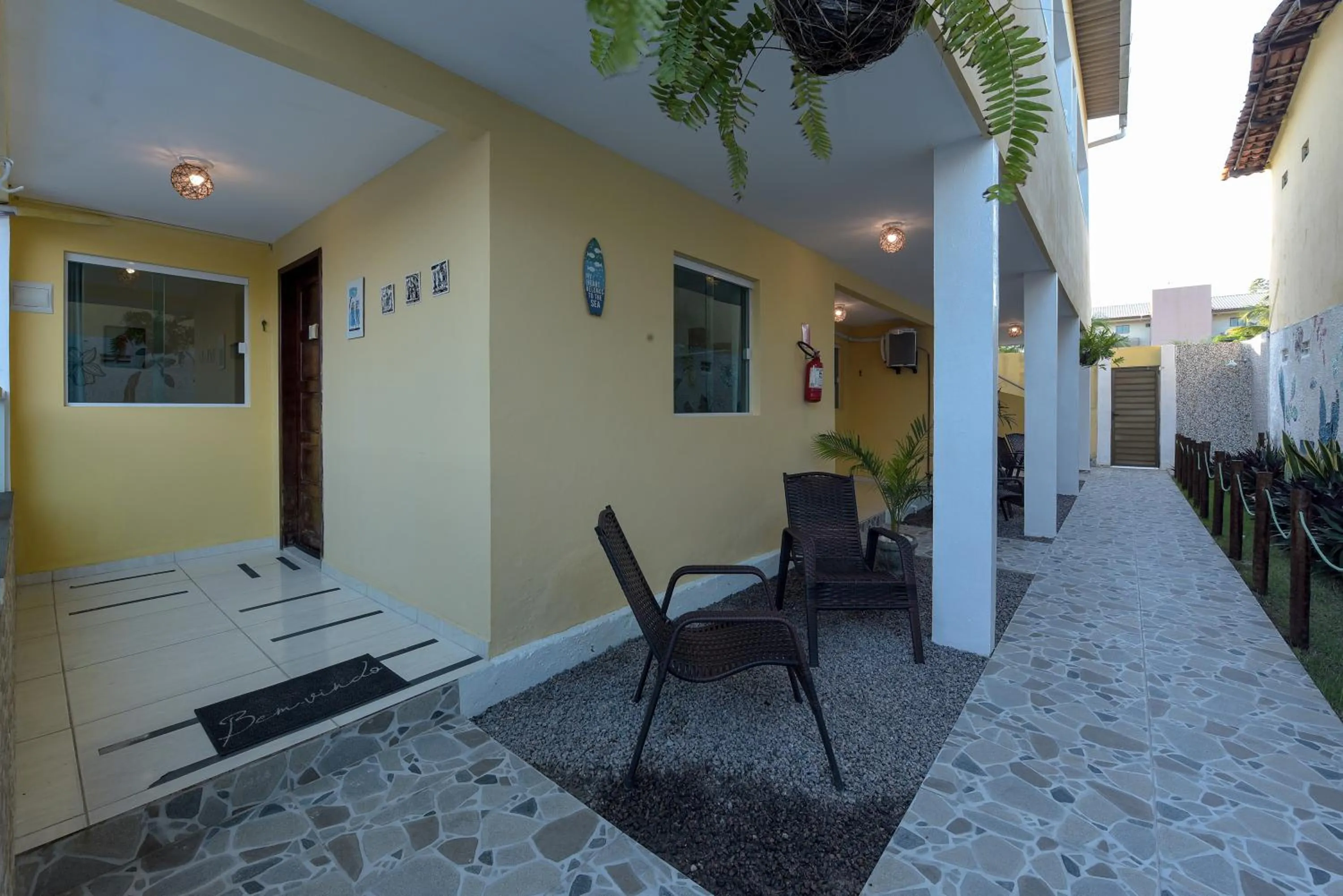 Balcony/Terrace in Pousada Aconchego do Maraca