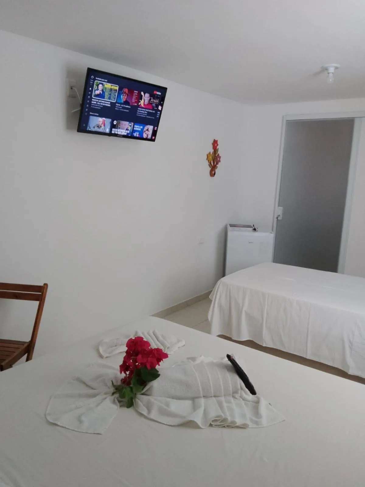 Bed in Pousada Aconchego do Maraca