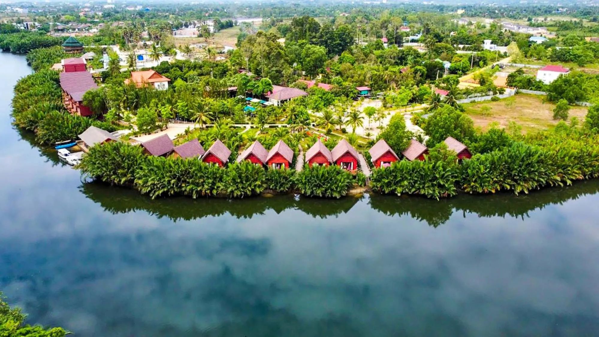 Nearby landmark in Lodge Moni Essara Kampot