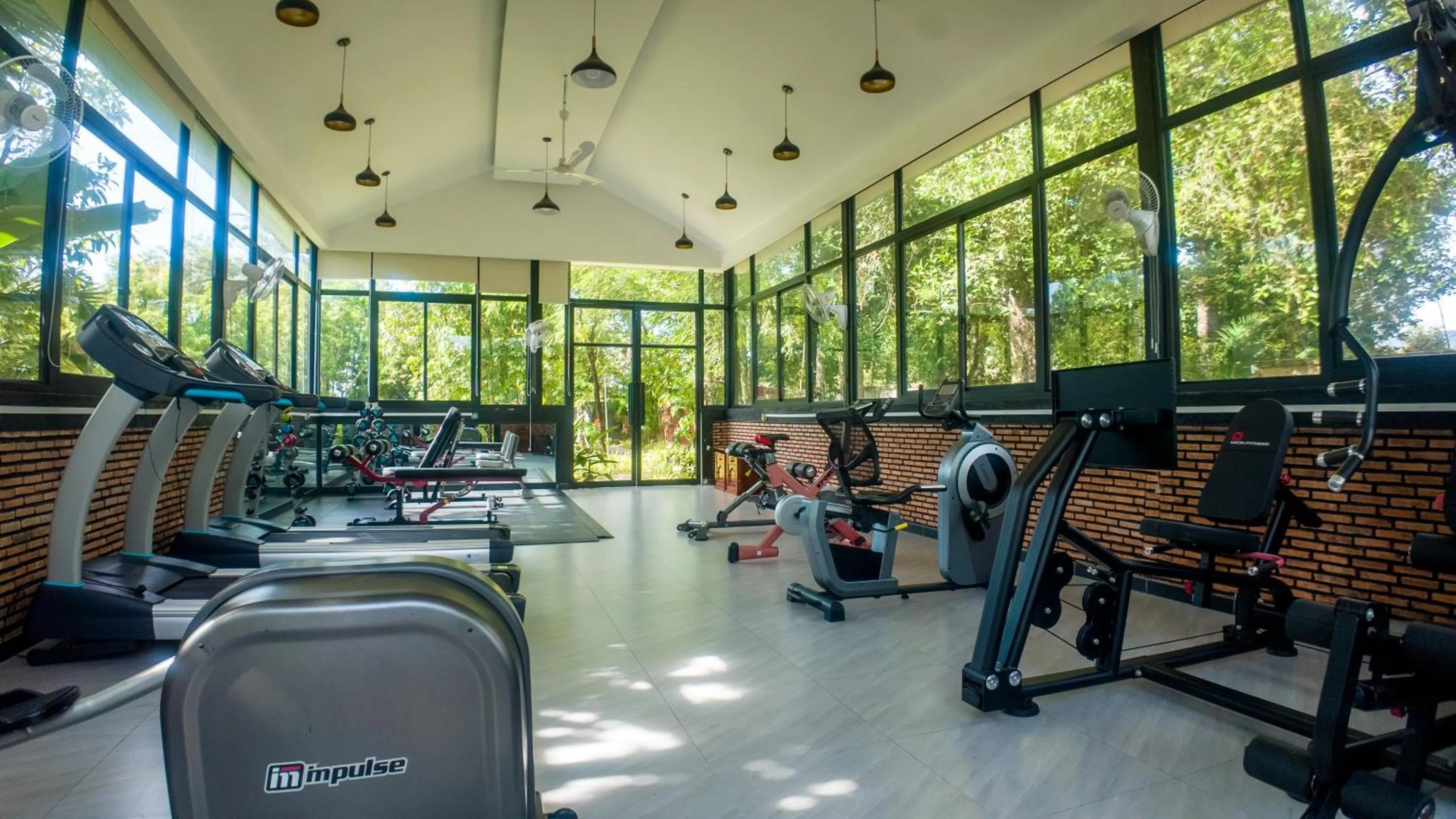 Fitness centre/facilities in Lodge Moni Essara Kampot