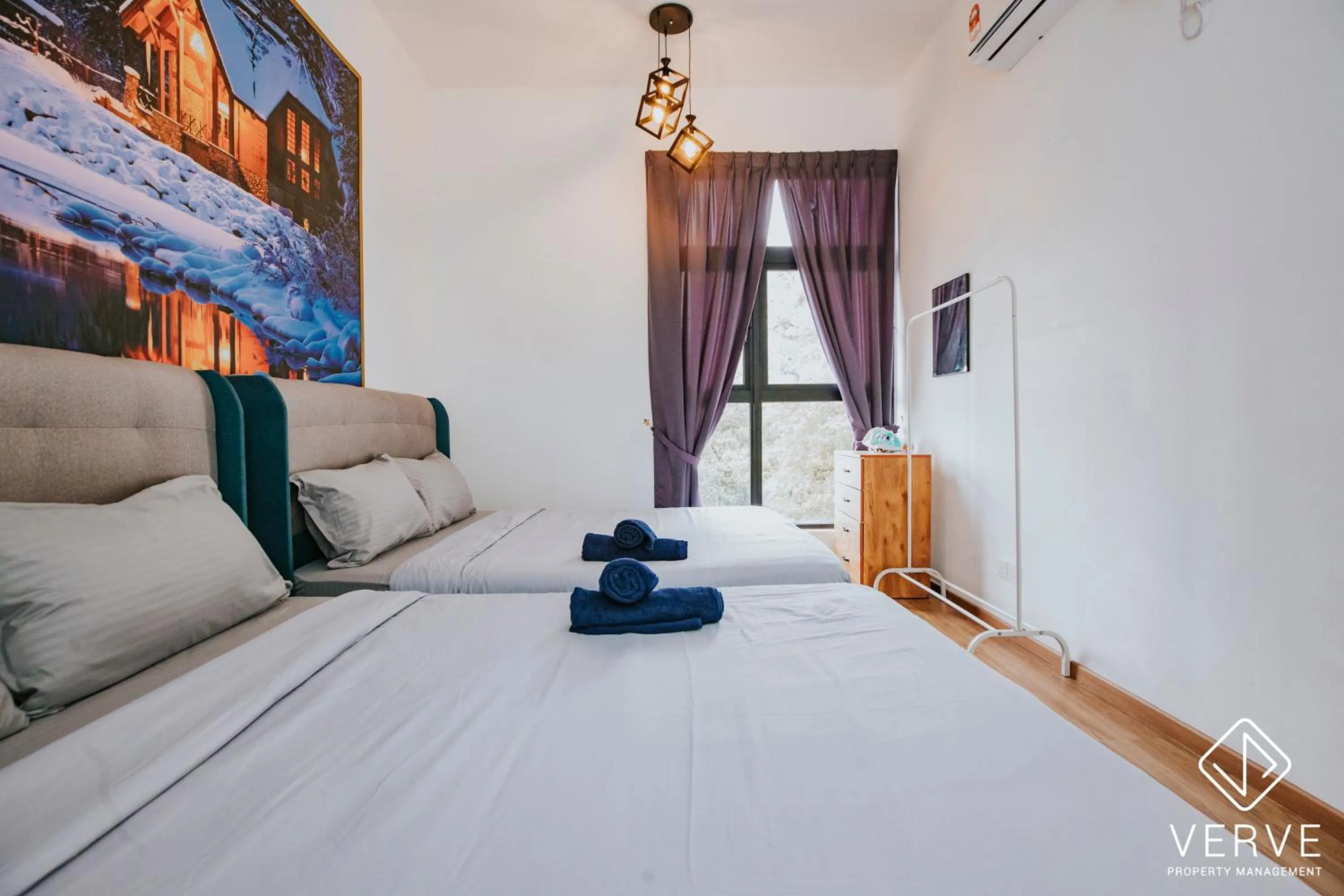 Bed in Ipoh Cove Premium Suites by Verve