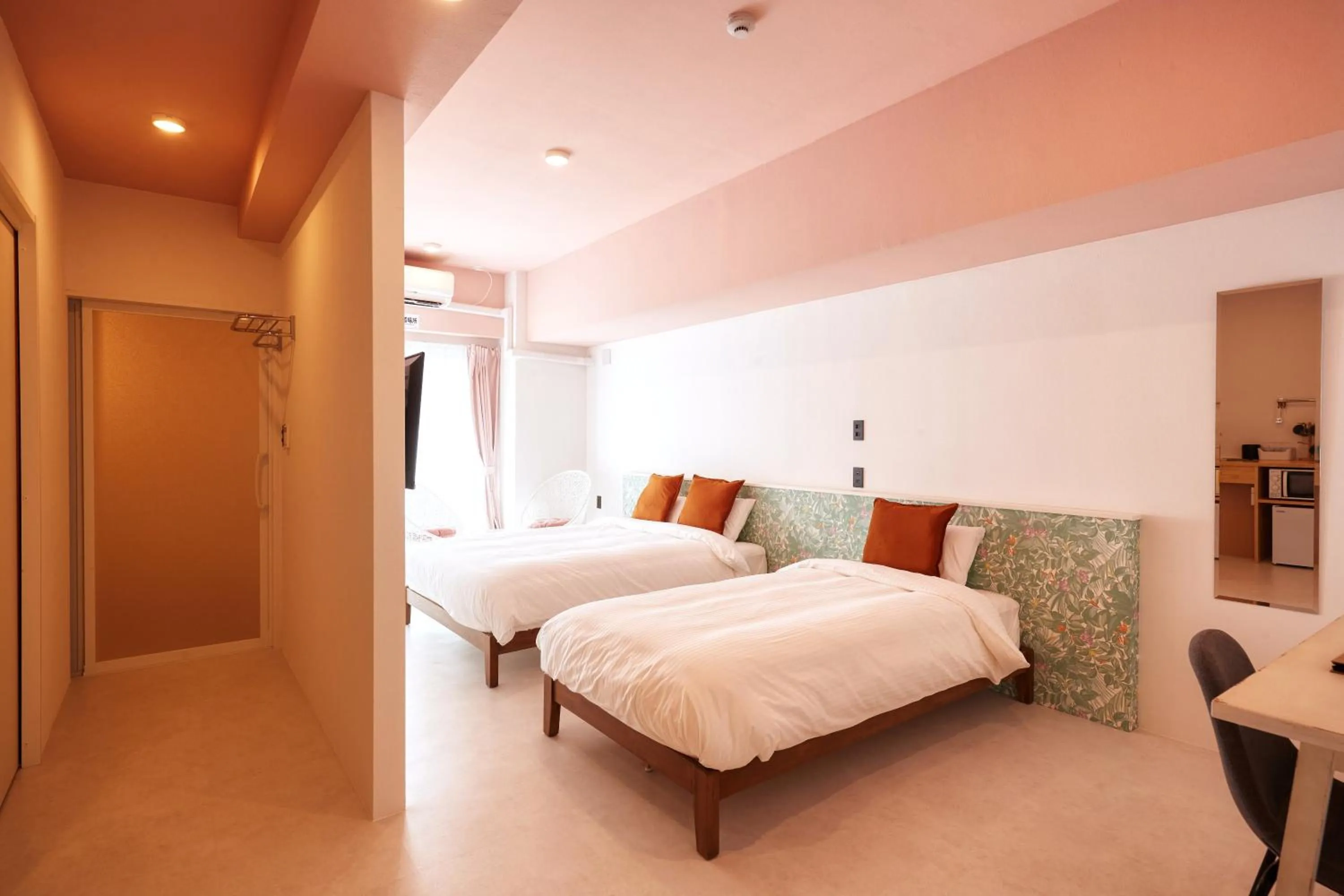 Bed in Glory island okinawa SOBE