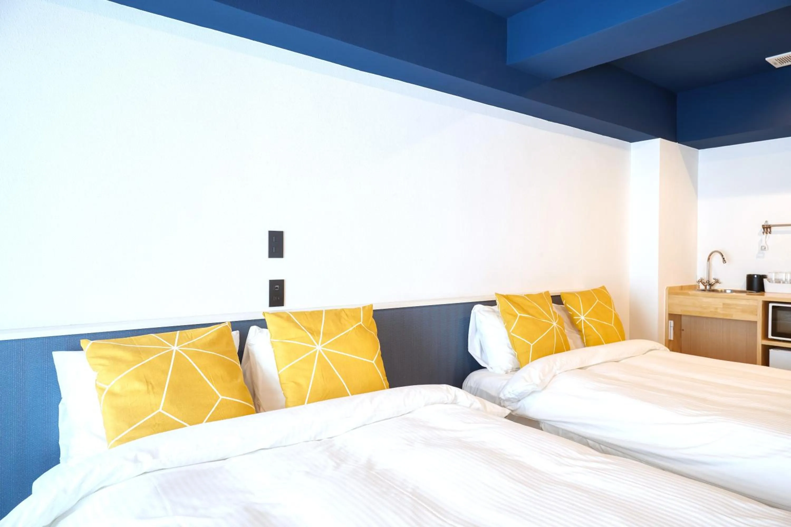 Bed in Glory island okinawa SOBE