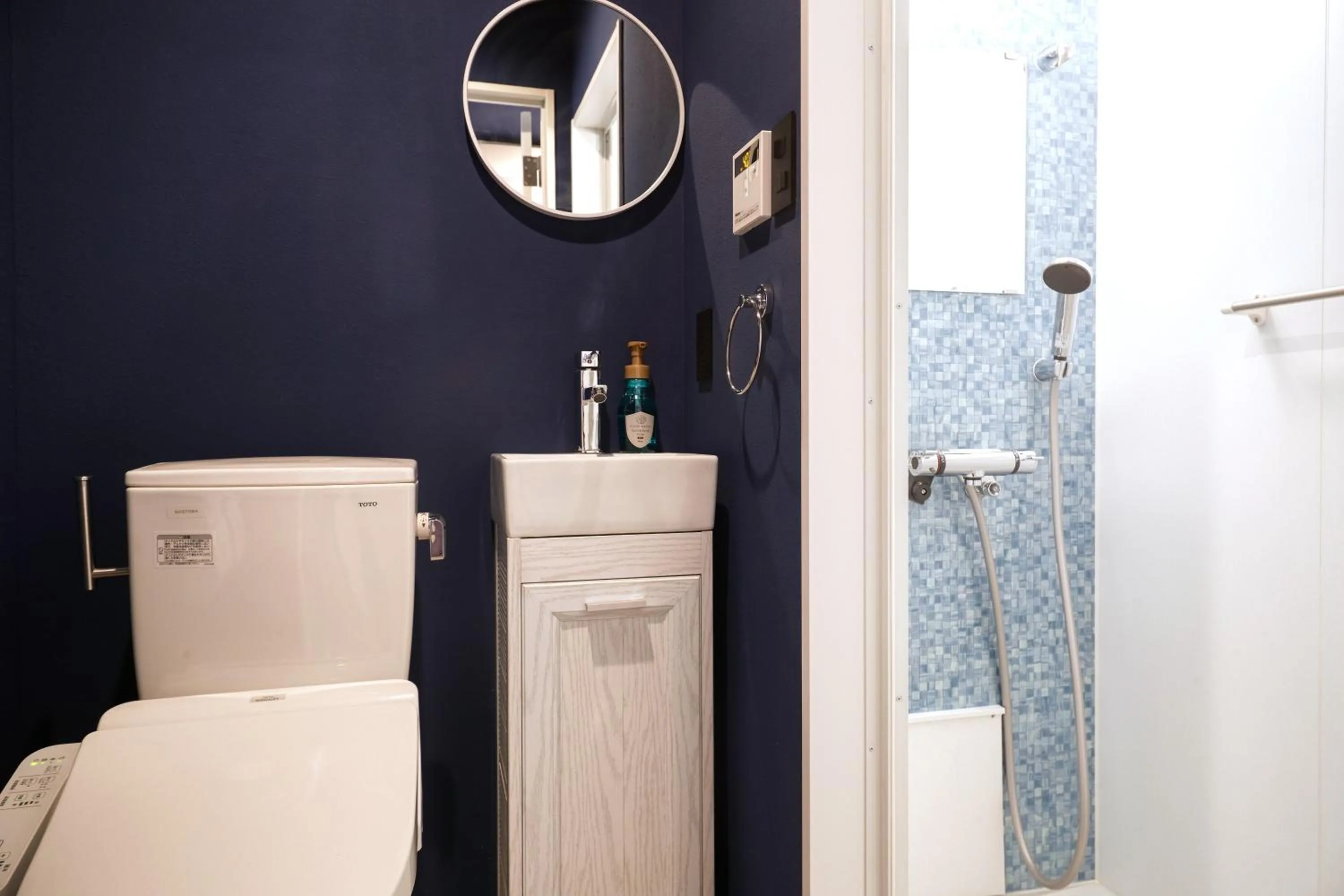 Shower in Glory island okinawa SOBE