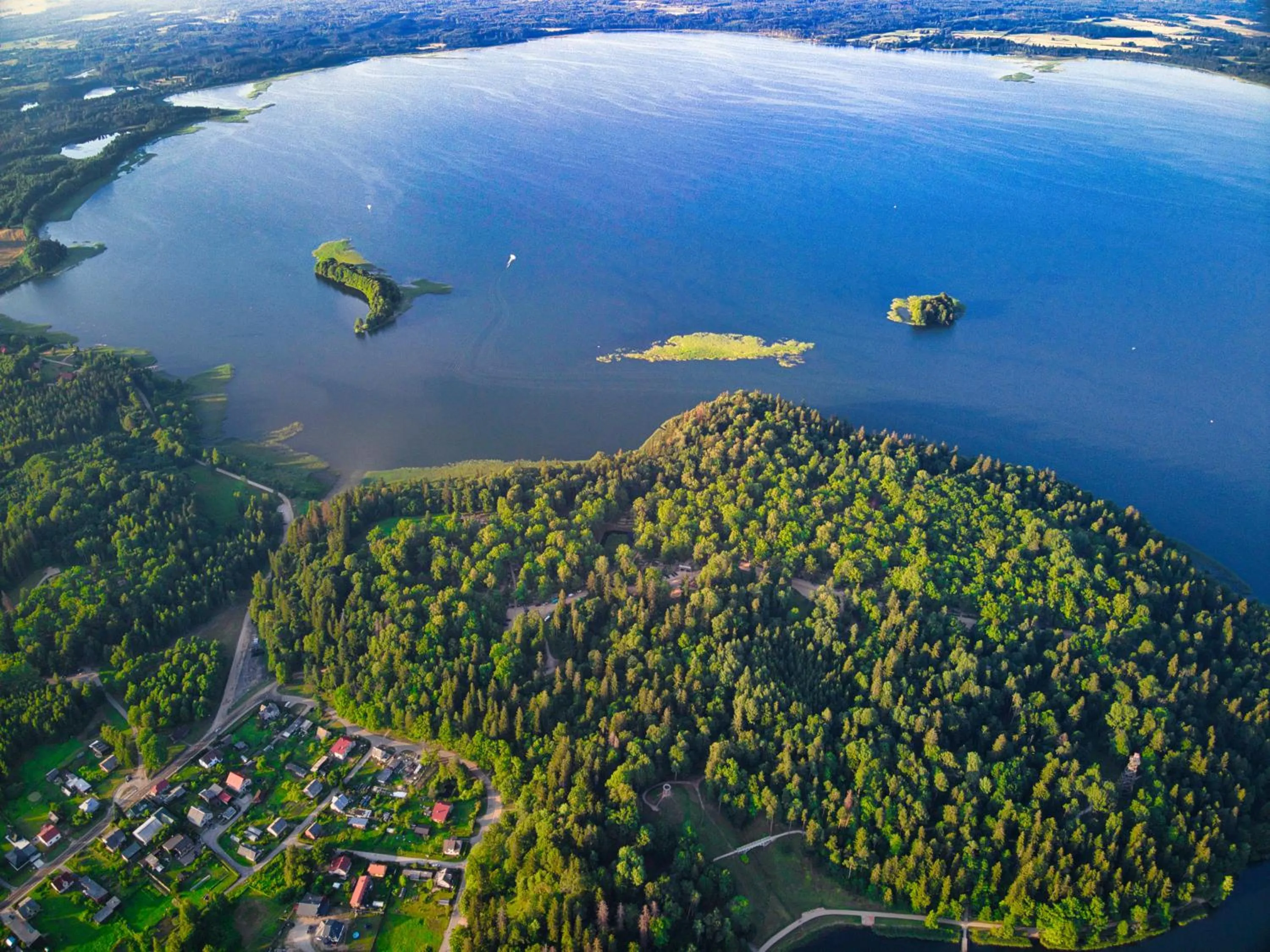 Natural landscape in Viesu māja Vālodzes
