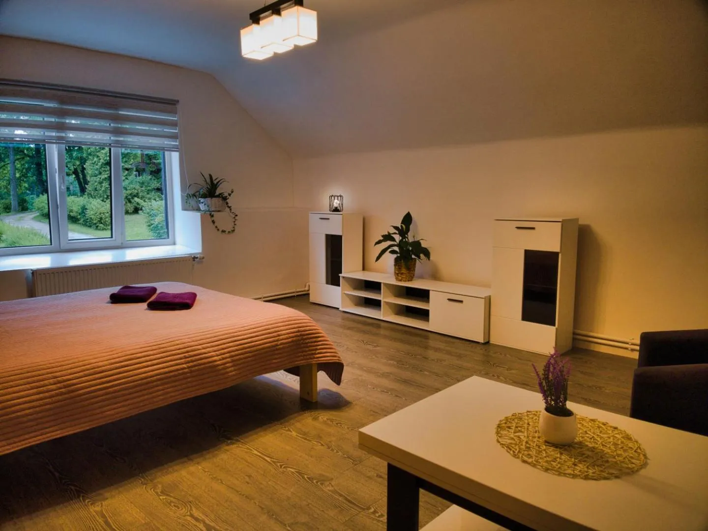 Photo of the whole room, Bed in Viesu māja Vālodzes