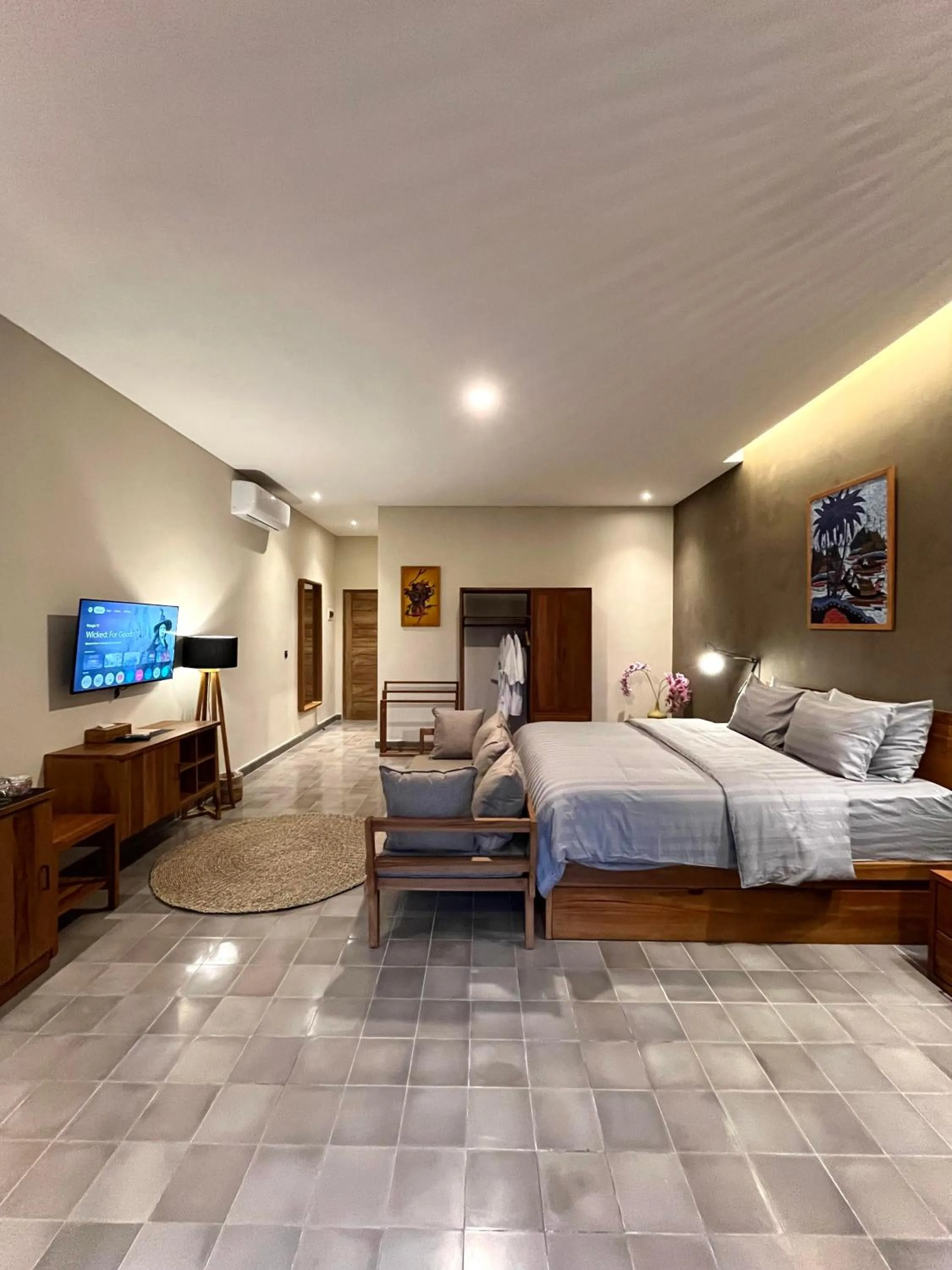 Bedroom, Bed in boutique villa jogja senang