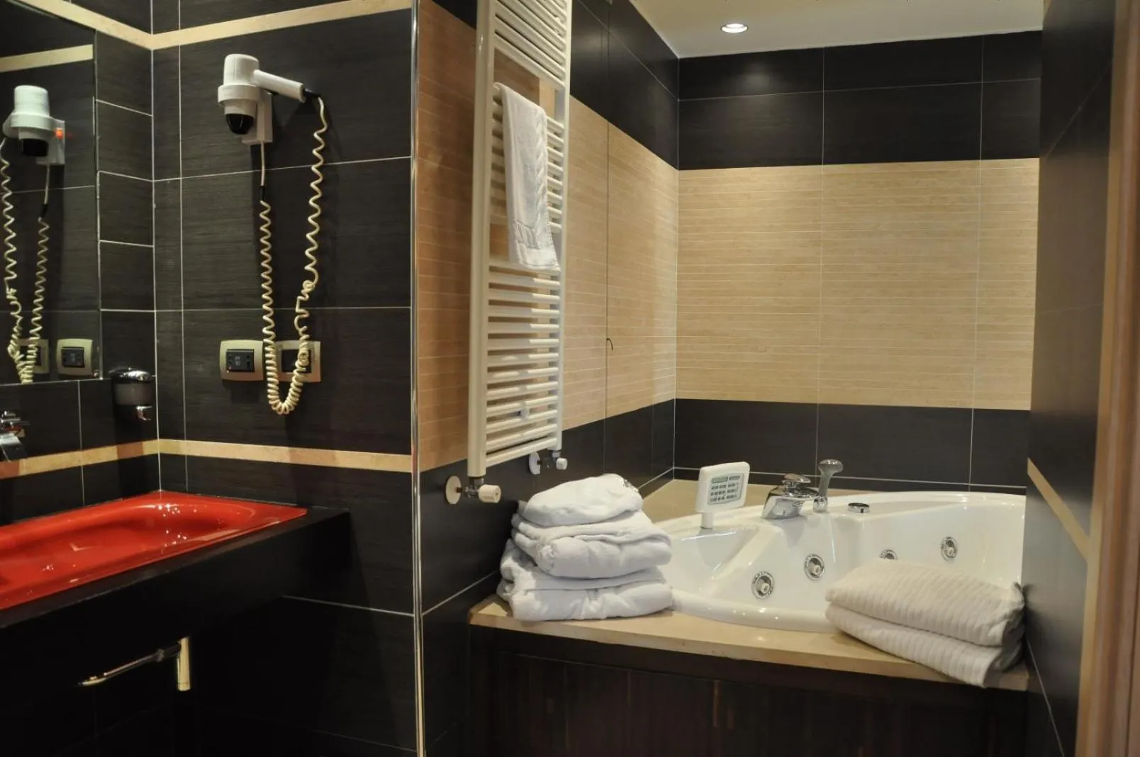 Toilet in Grand Hotel Olimpo