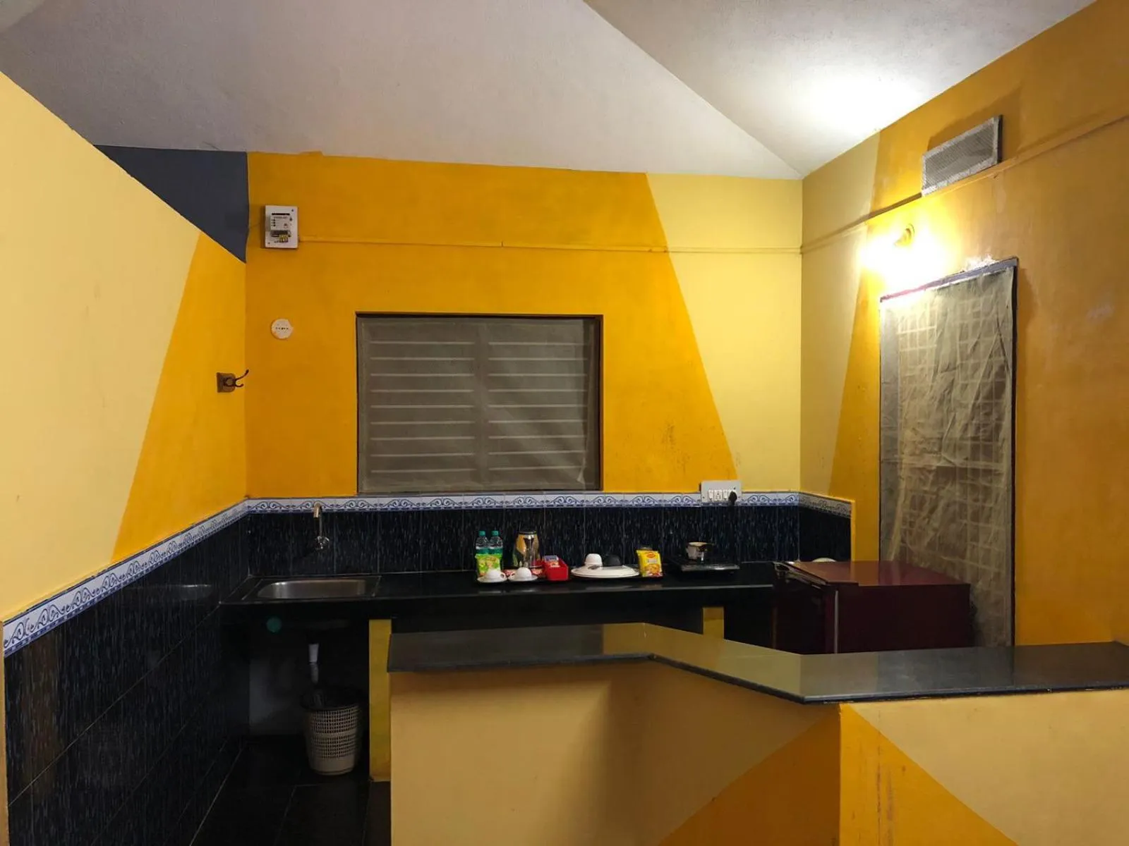 Kitchen or kitchenette in Nature Inn Cottages