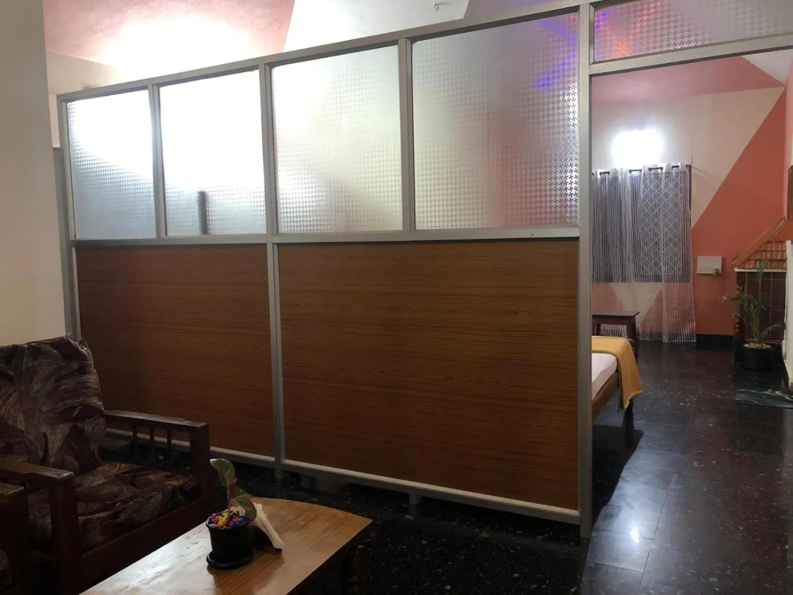 Living room in Nature Inn Cottages