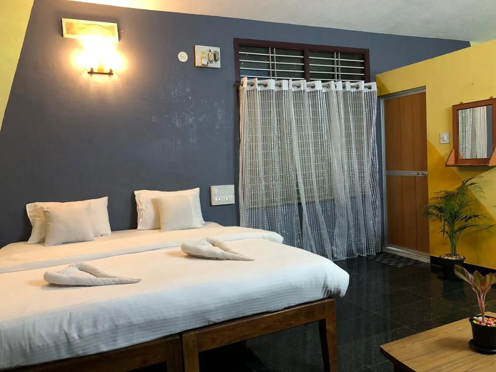 Bed in Nature Inn Cottages