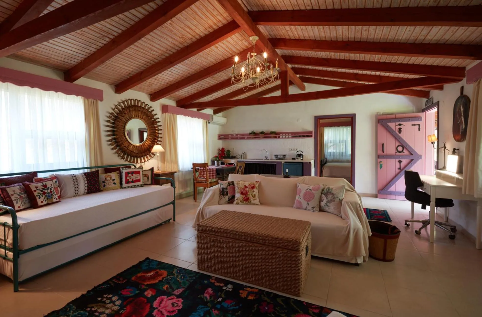 Photo of the whole room, Bed in Dachas Cove Hotel