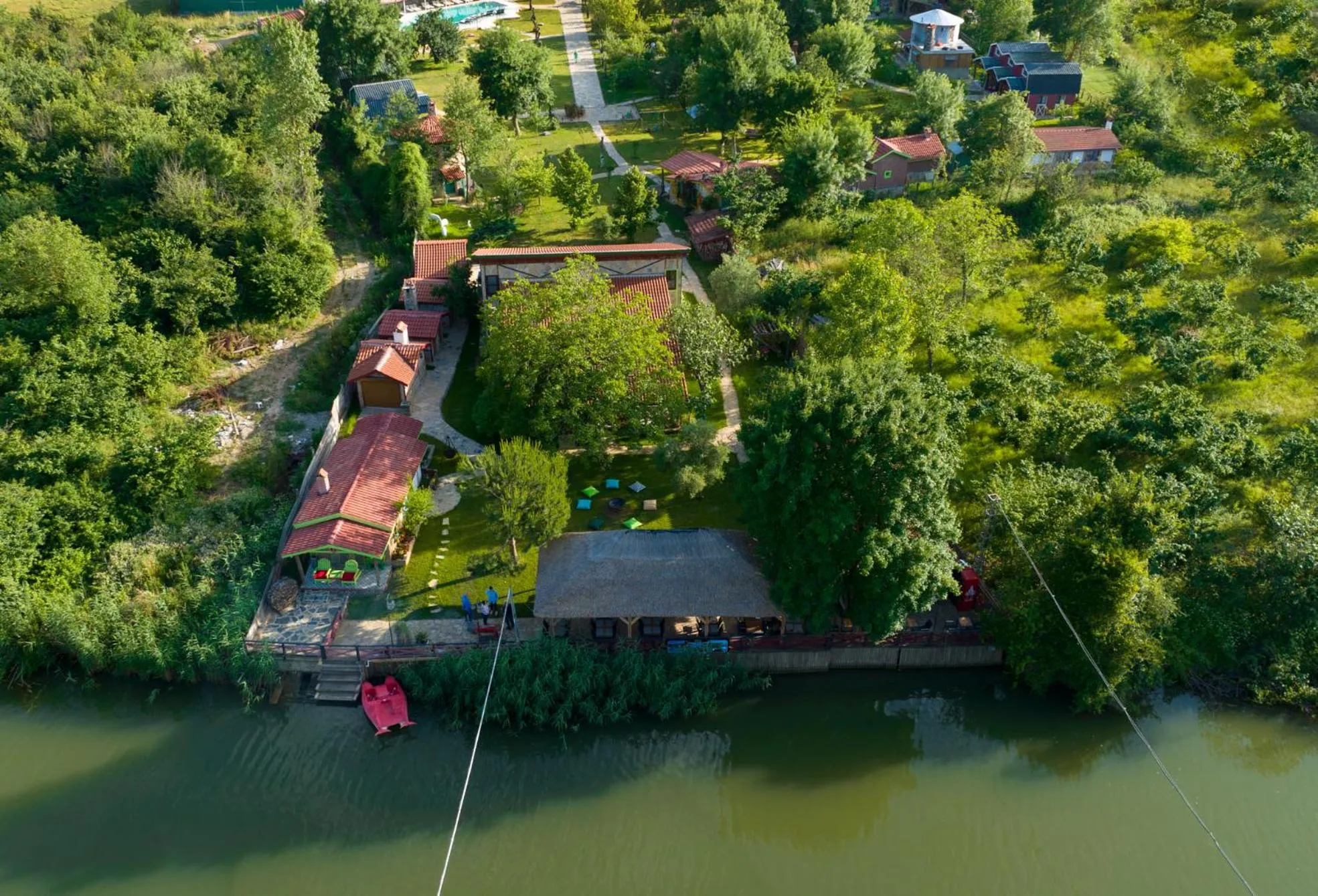 Property building in Dachas Cove Hotel