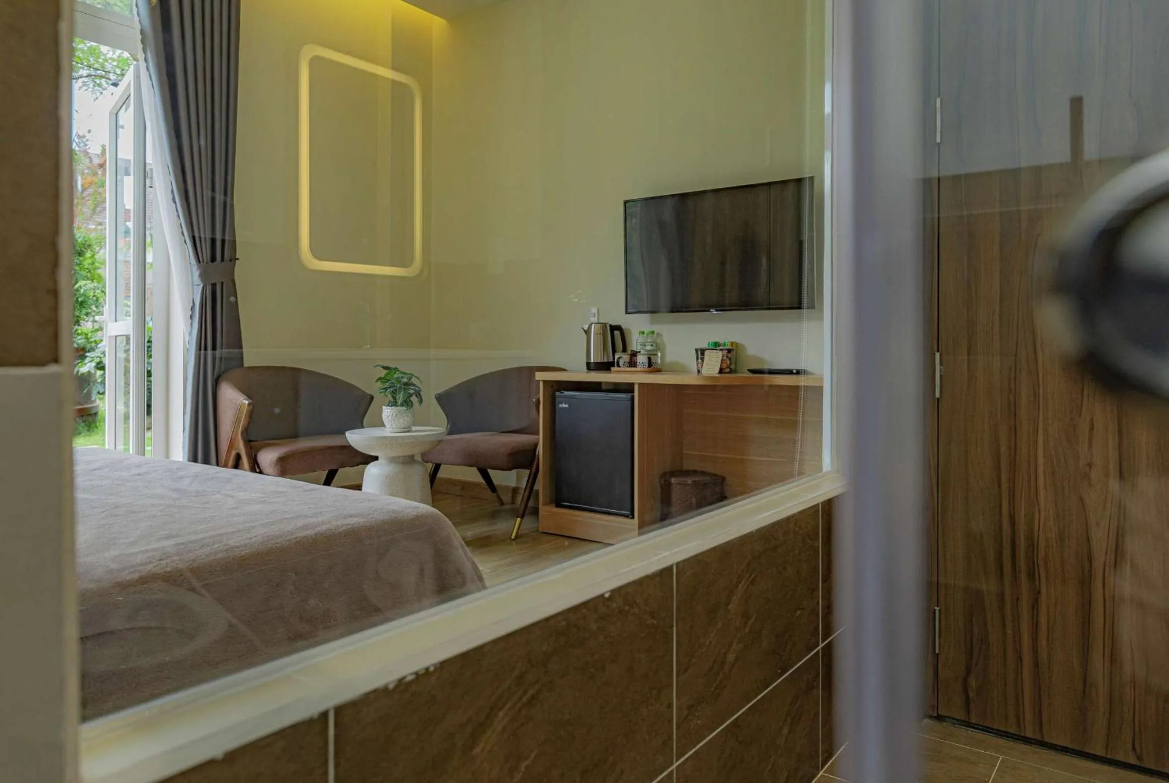 Photo of the whole room, Bed in An Mai Boutique Hotel