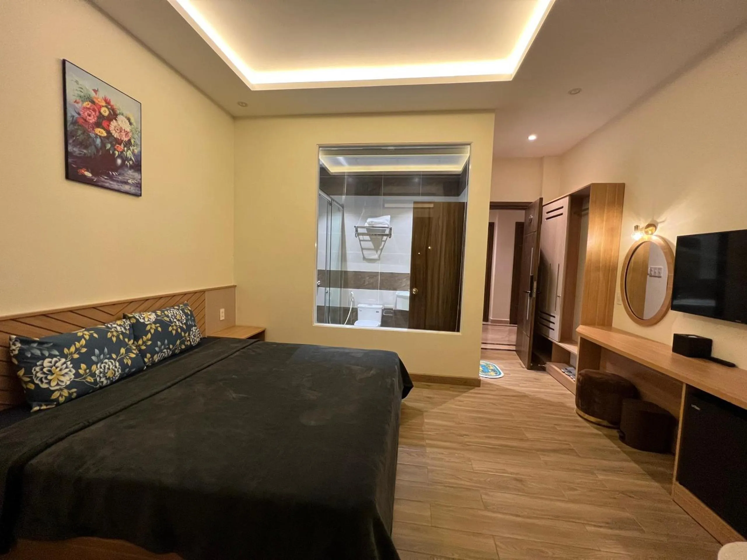 Bed in An Mai Boutique Hotel